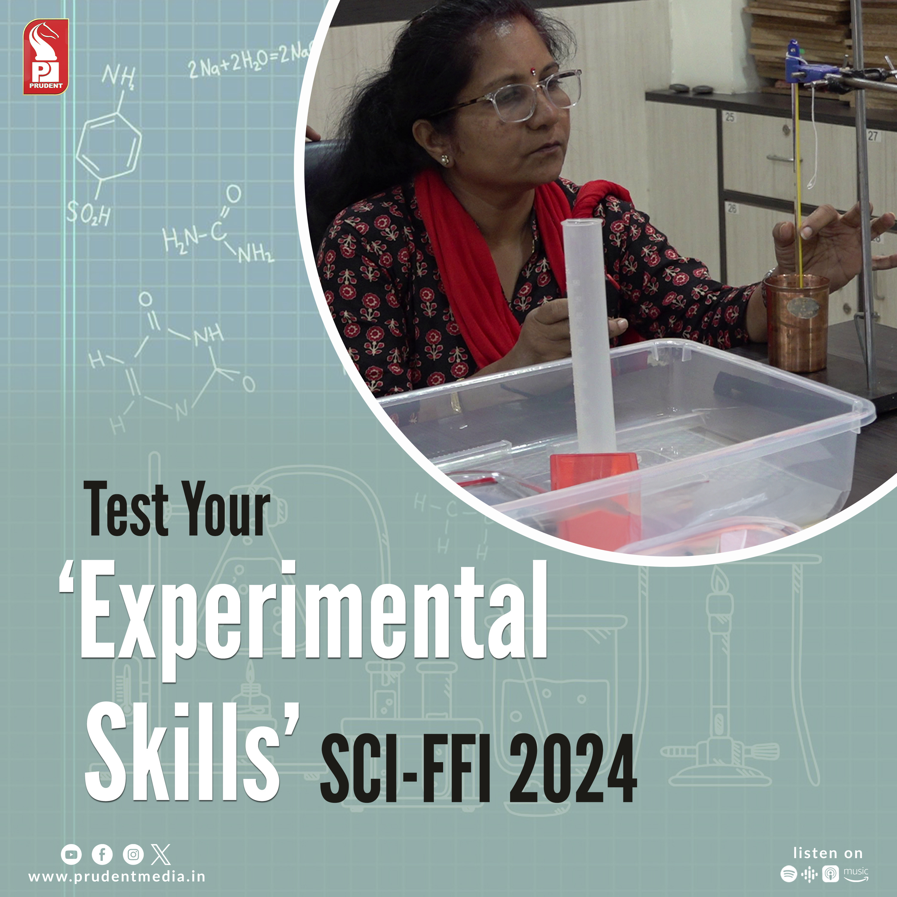 9th SCI-FFI 2024 | Test your ‘experimental skills’ | Prudent | 310124 episode artwork