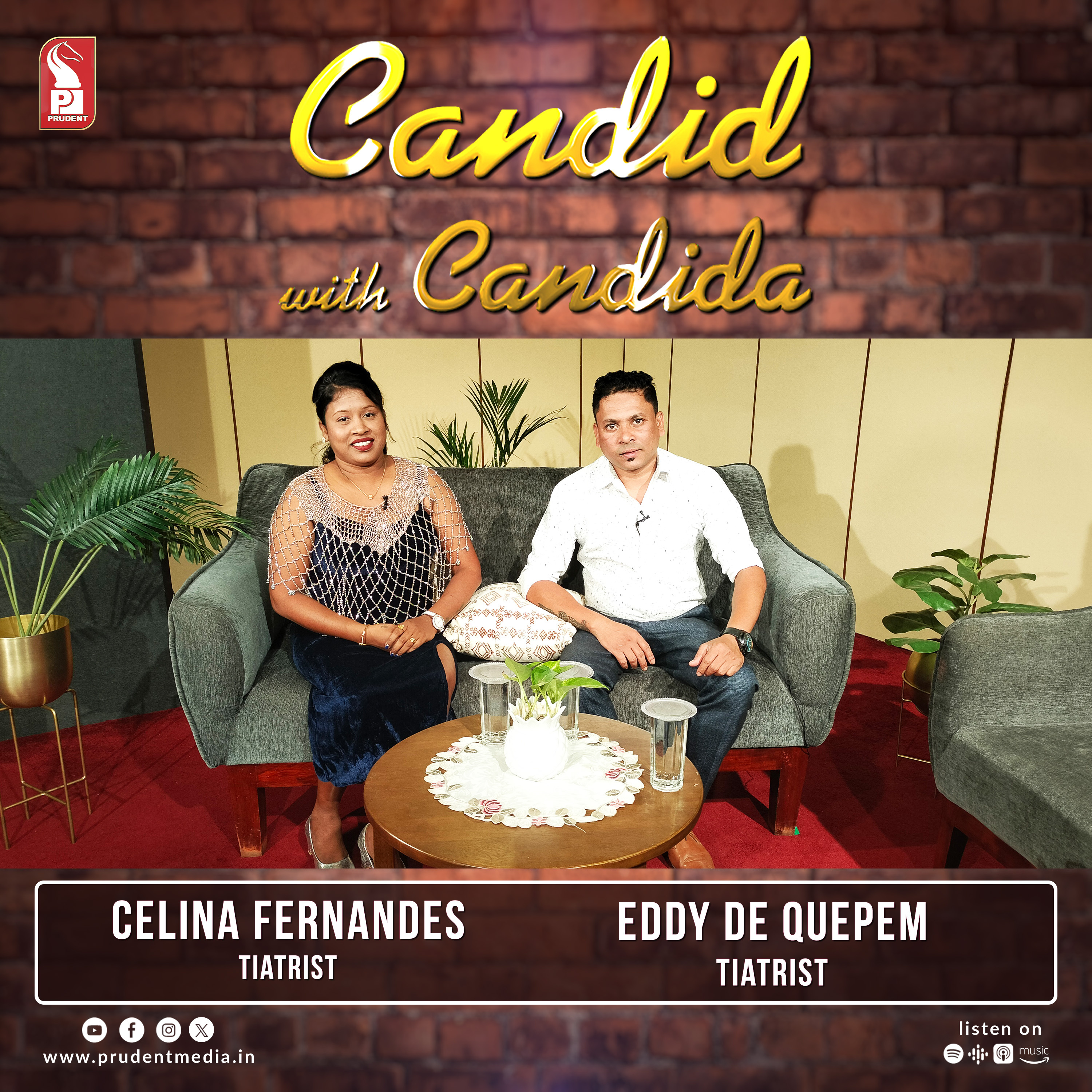 Celina Fernandes | Eddy de Quepem | Candid with Candida | Ep. 69 | Prudent | 070224 episode artwork