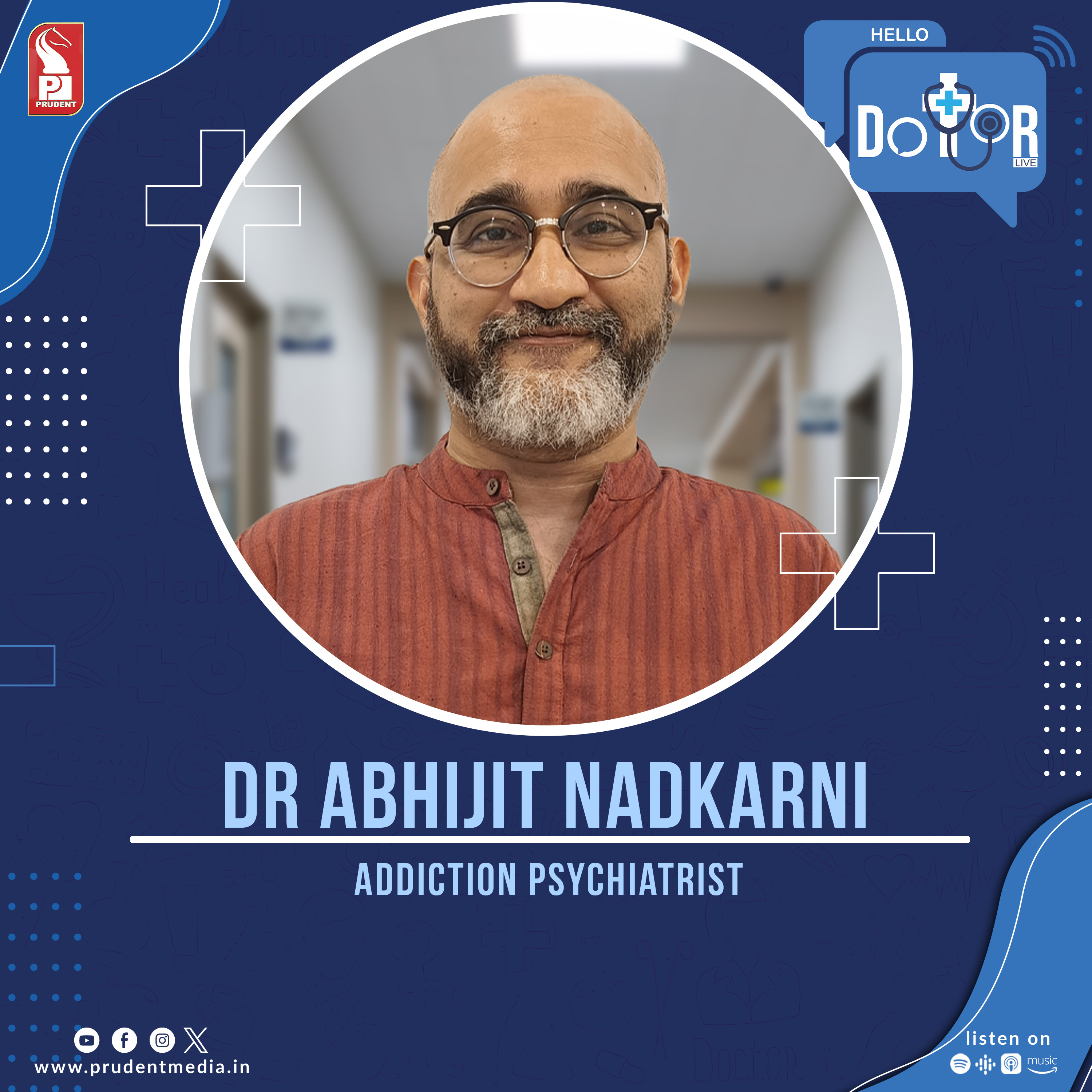 Dr Abhijit Nadkarni | Psychological Wellbeing | Hello Dotor | Prudent | 230224 episode artwork