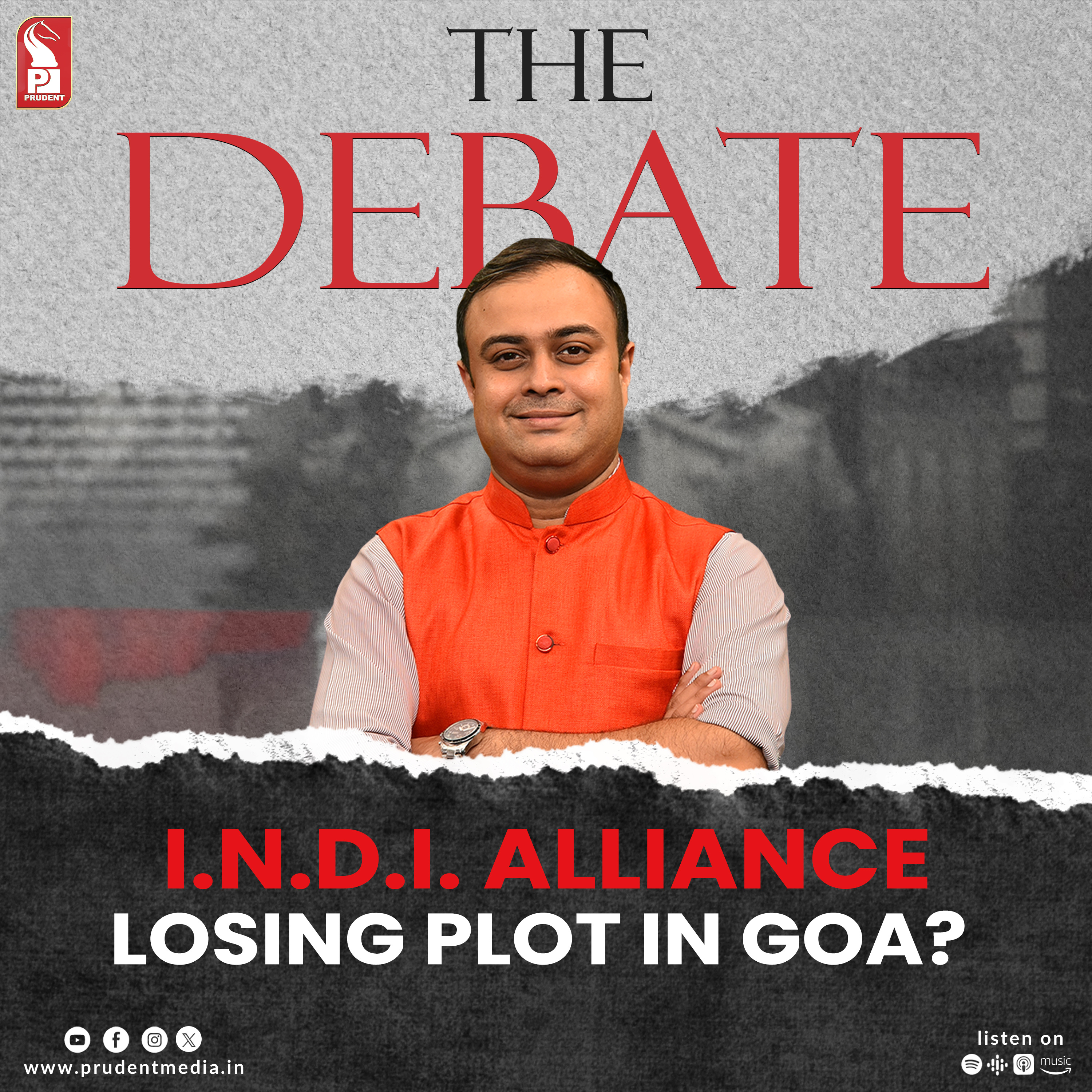 I.N.D.I. Alliance losing plot in Goa? | The Debate | Prudent | 170224 episode artwork