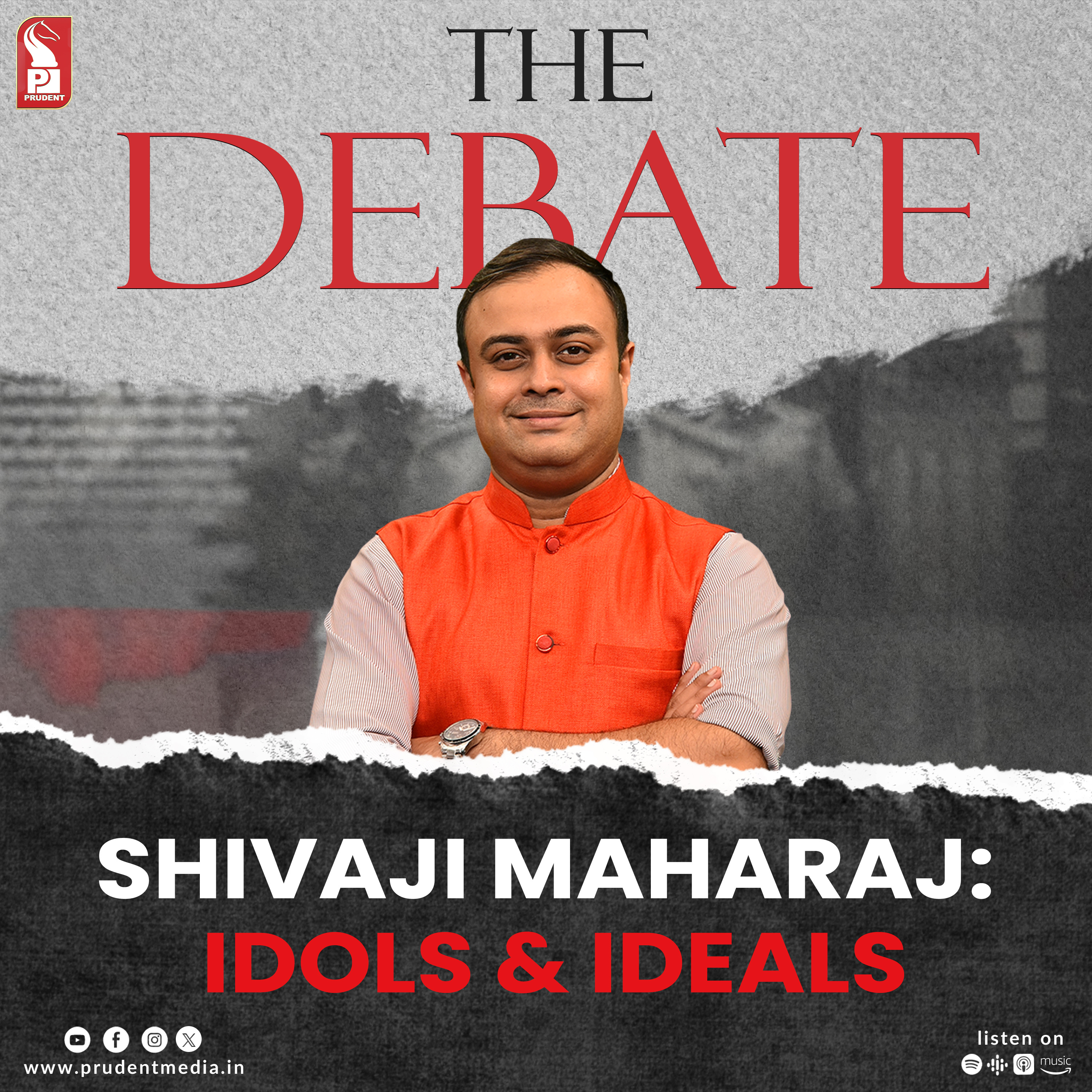 Shivaji Maharaj: Idols & Ideals | The Debate | Prudent | 240224 episode artwork