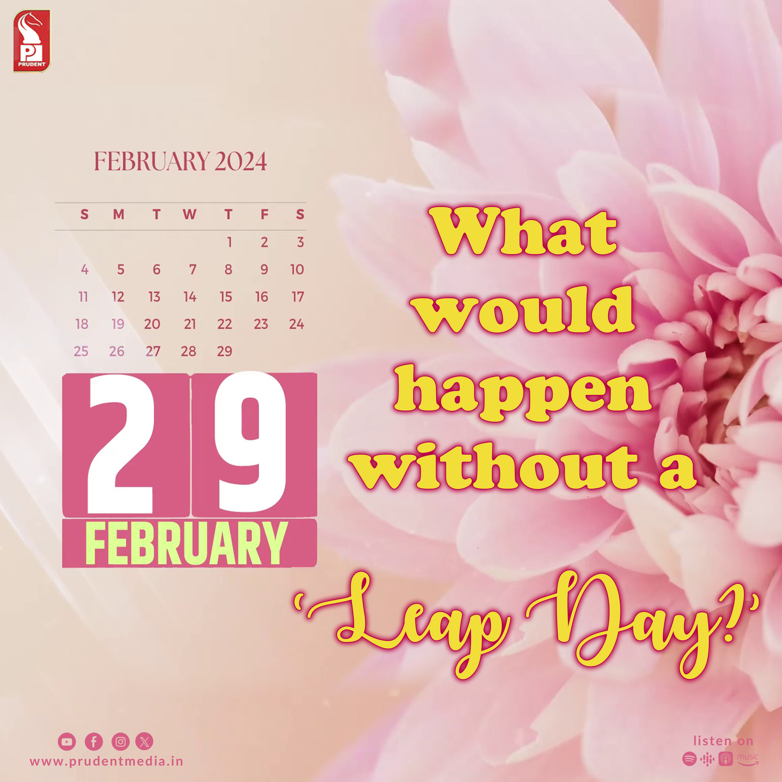 29th Feb (Leap year Day): Its significance | Prudent | 290224 episode artwork