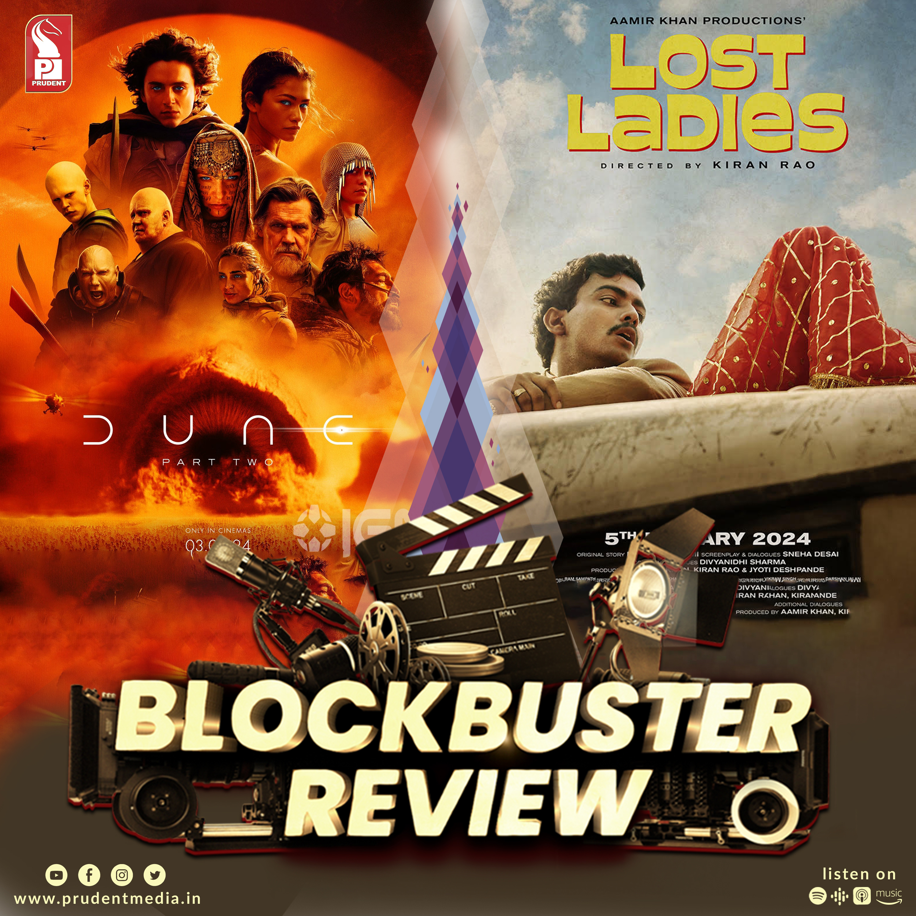 Laapataa Ladies | Dune: Part Two |Blockbuster Review | Prudent | 020324 episode artwork