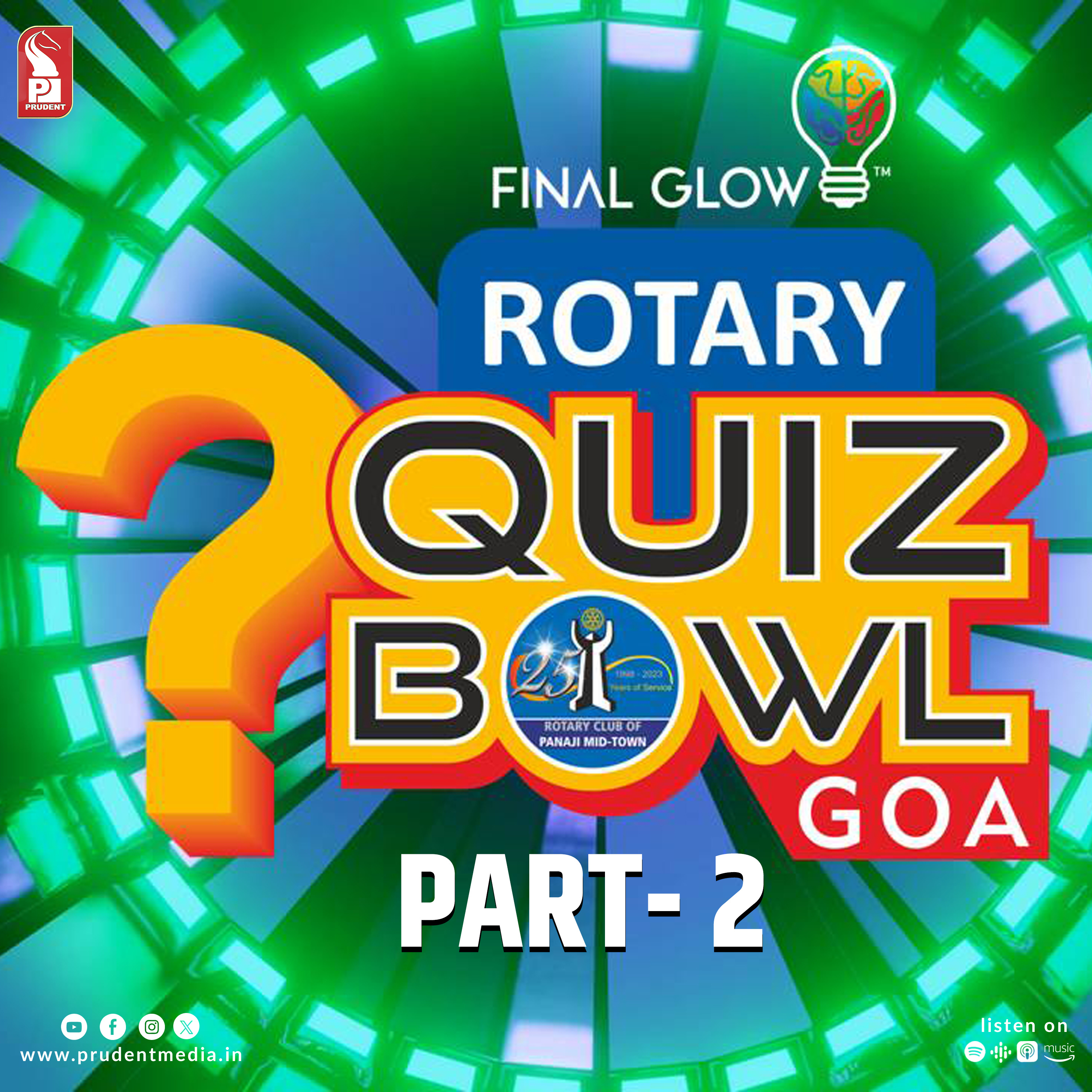 Rotary Quiz Bowl Goa | Part 2 | Prudent | 120324 episode artwork