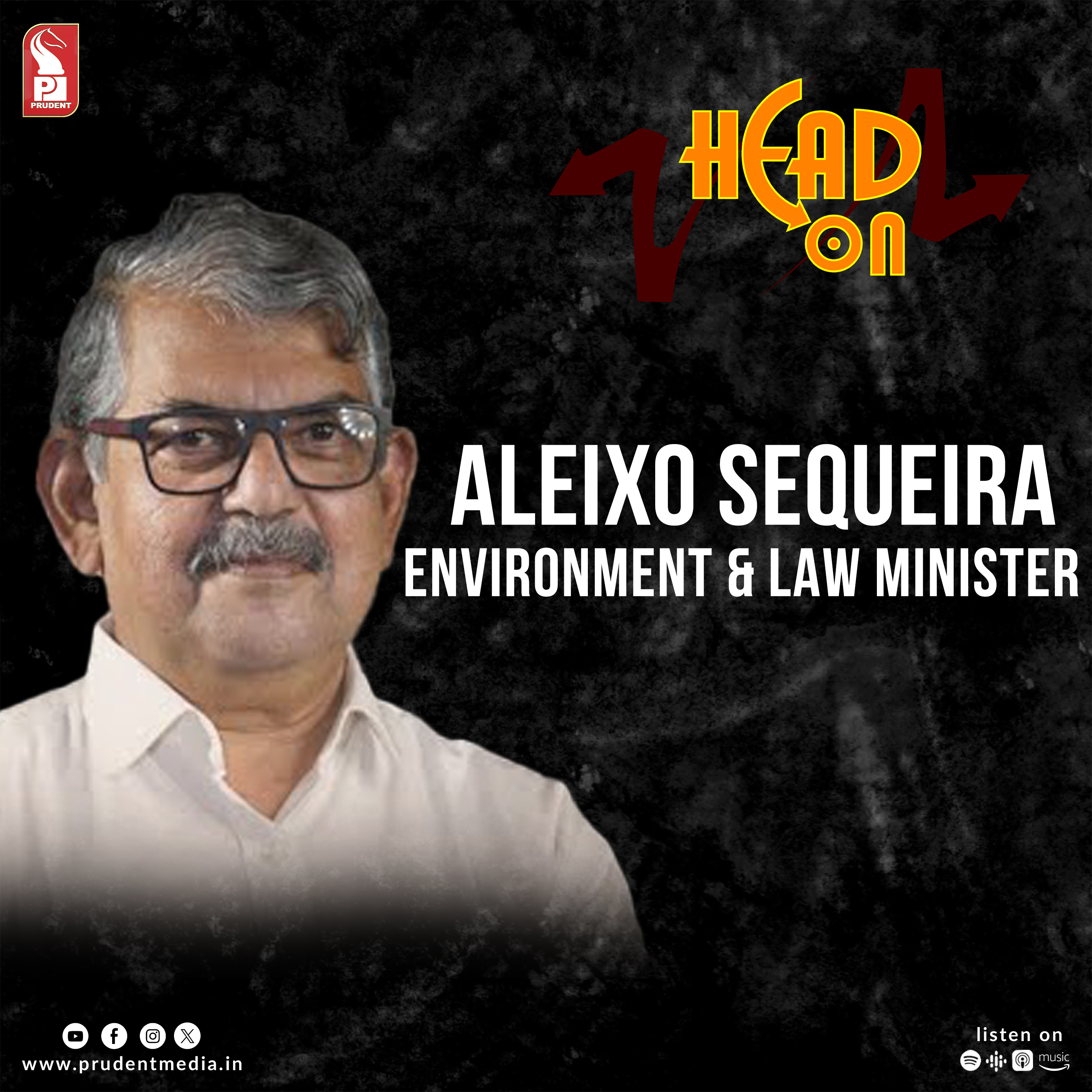 Aleixo Sequeira | Environment & Law Minister | Head On | Prudent | 110324 episode artwork