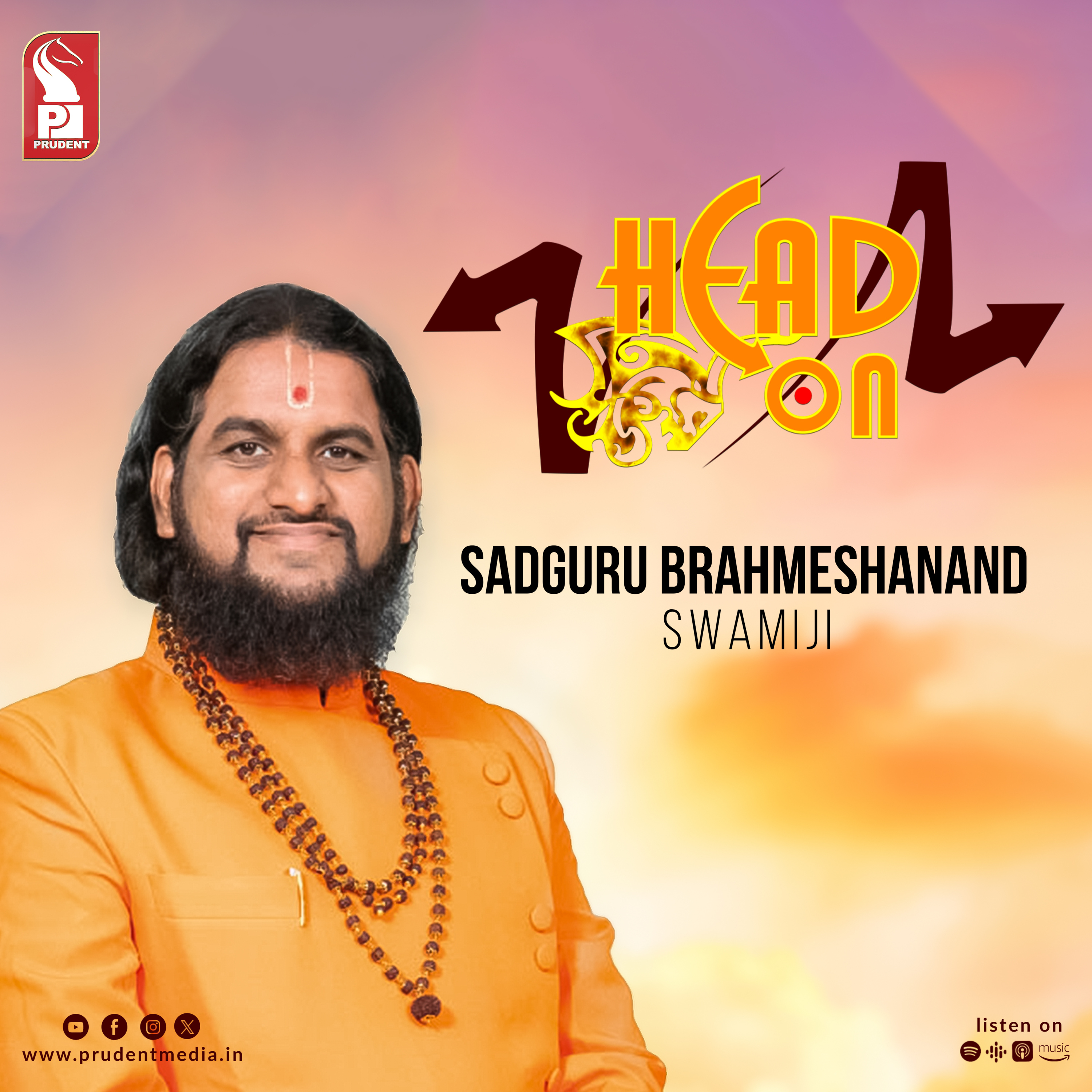 Sadguru Brahmeshanand Swamiji | Head On | Prudent | 120324 episode artwork