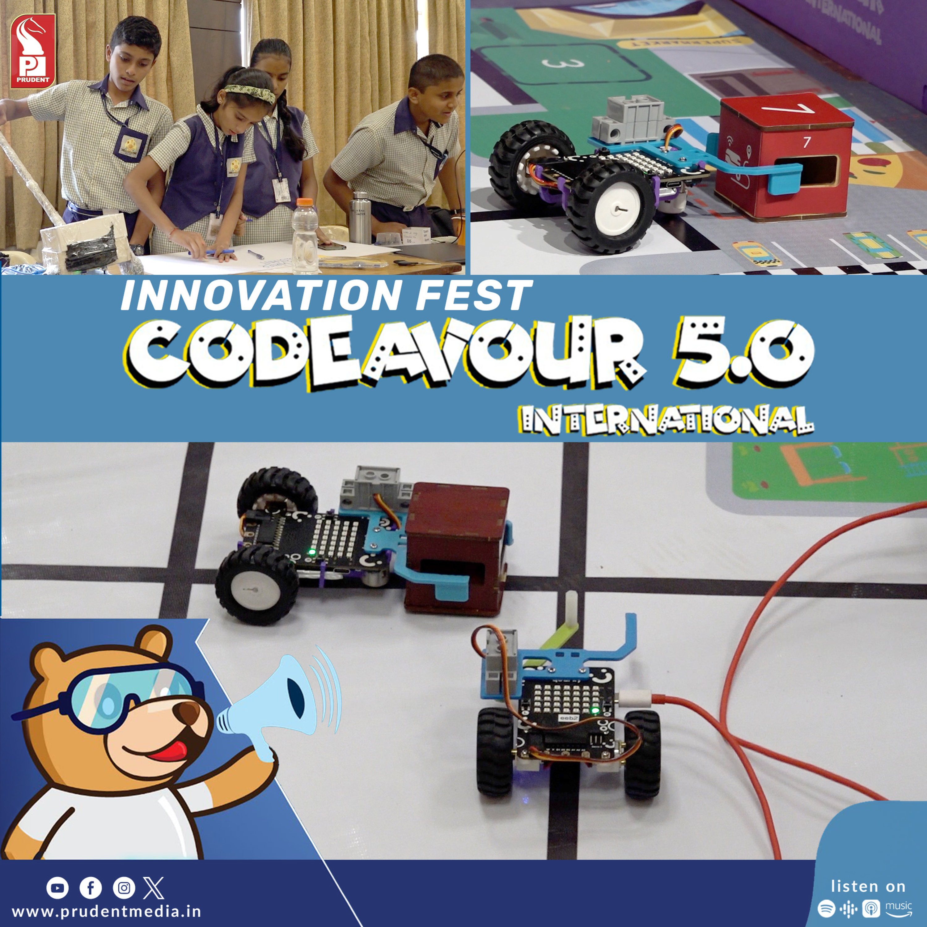 Codeavour 5.0 International | Innovation Fest | Prudent | 140324 episode artwork