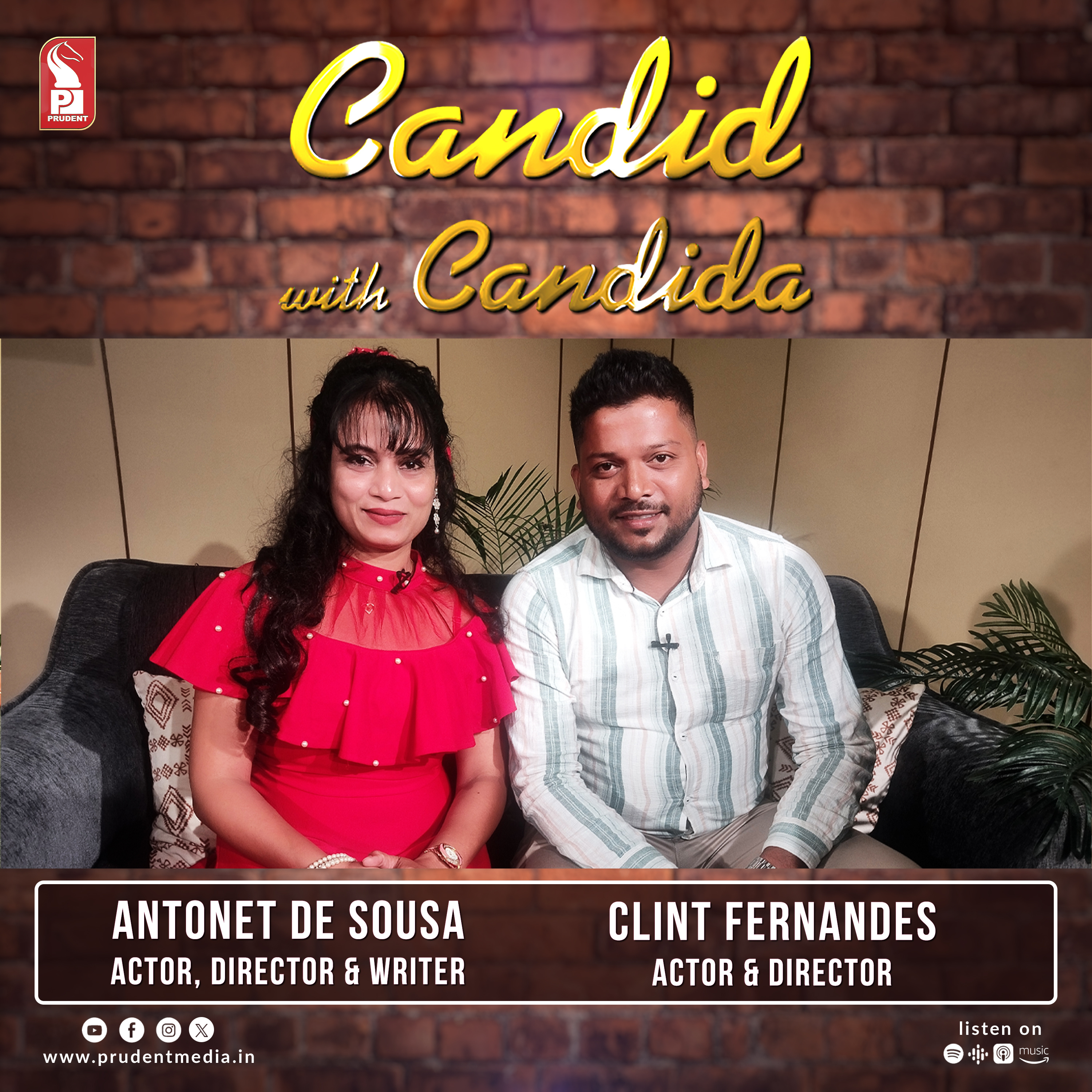 Clint Fernandes | Antonet De Sousa | Candid with Candida | Ep. 73 | Prudent | 270324 episode artwork