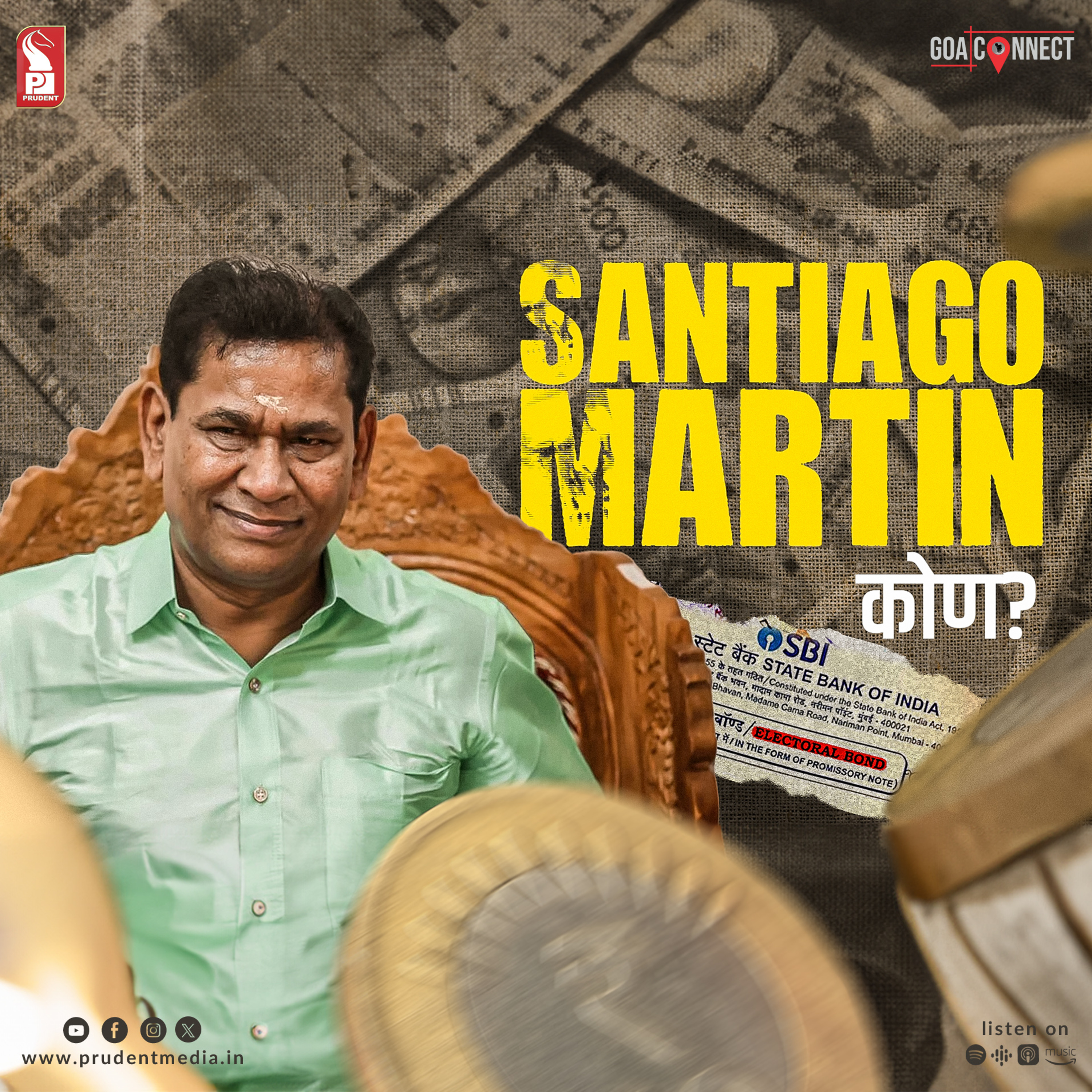 Lottery King: Santiago Martin | Electoral Bond | Goa Connect | Prudent | 200324 episode artwork