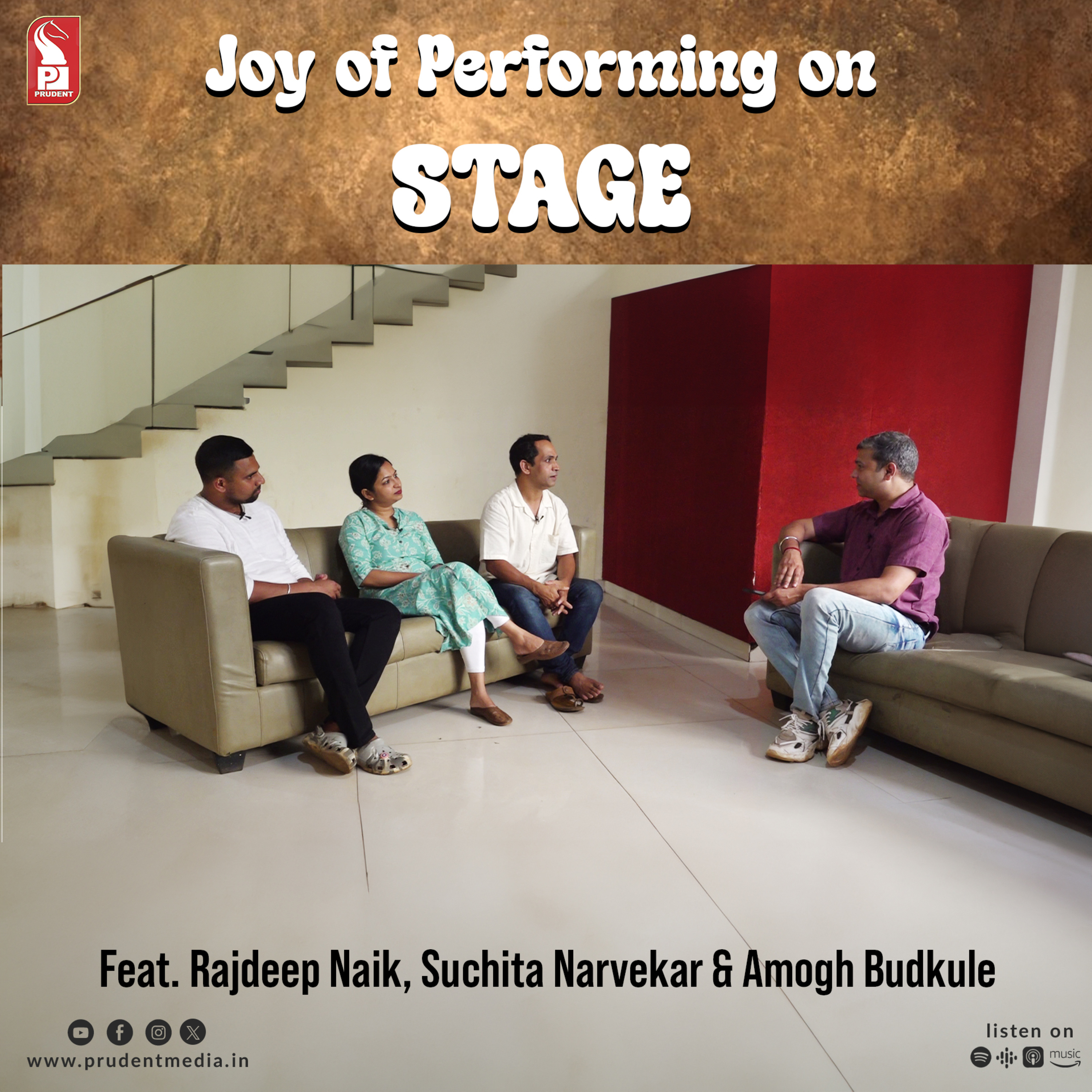 Joy of Performing on Stage | Rajdeep | Suchita | Amogh | Kala Chetana Volvoi | Goa Connect | Prudent Network | 270324 episode artwork