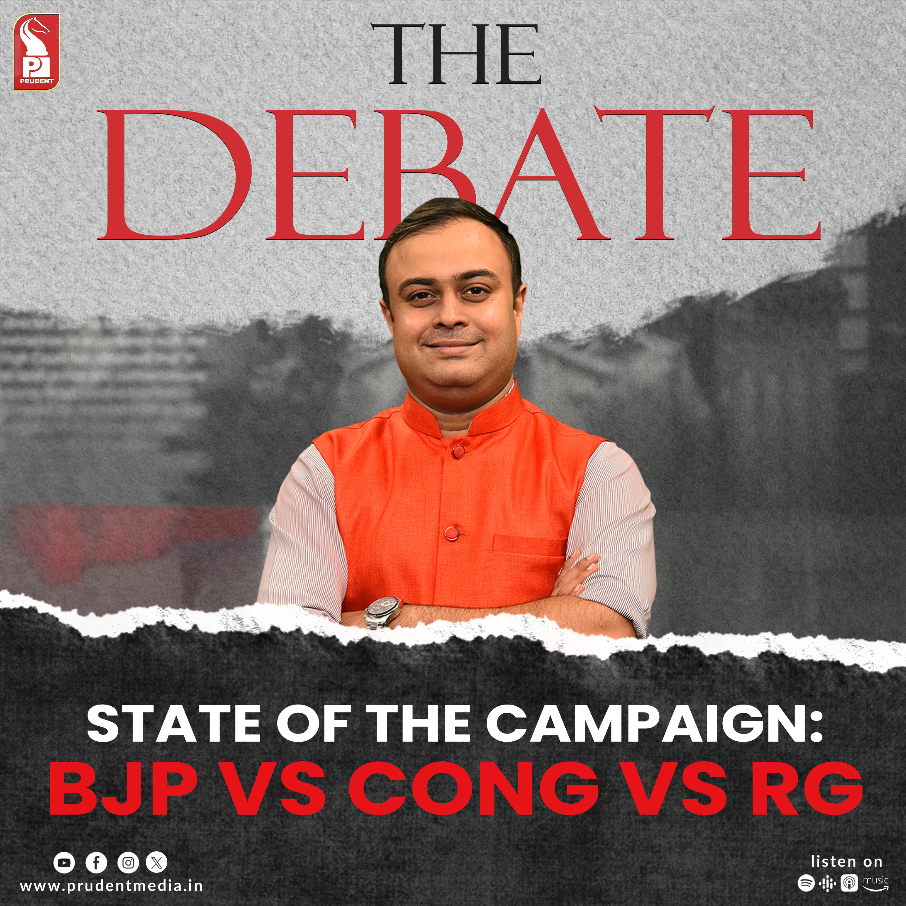 STATE OF THE CAMPAIGN: BJP vs CONG vs RG | The Debate | Prudent | 060424 episode artwork