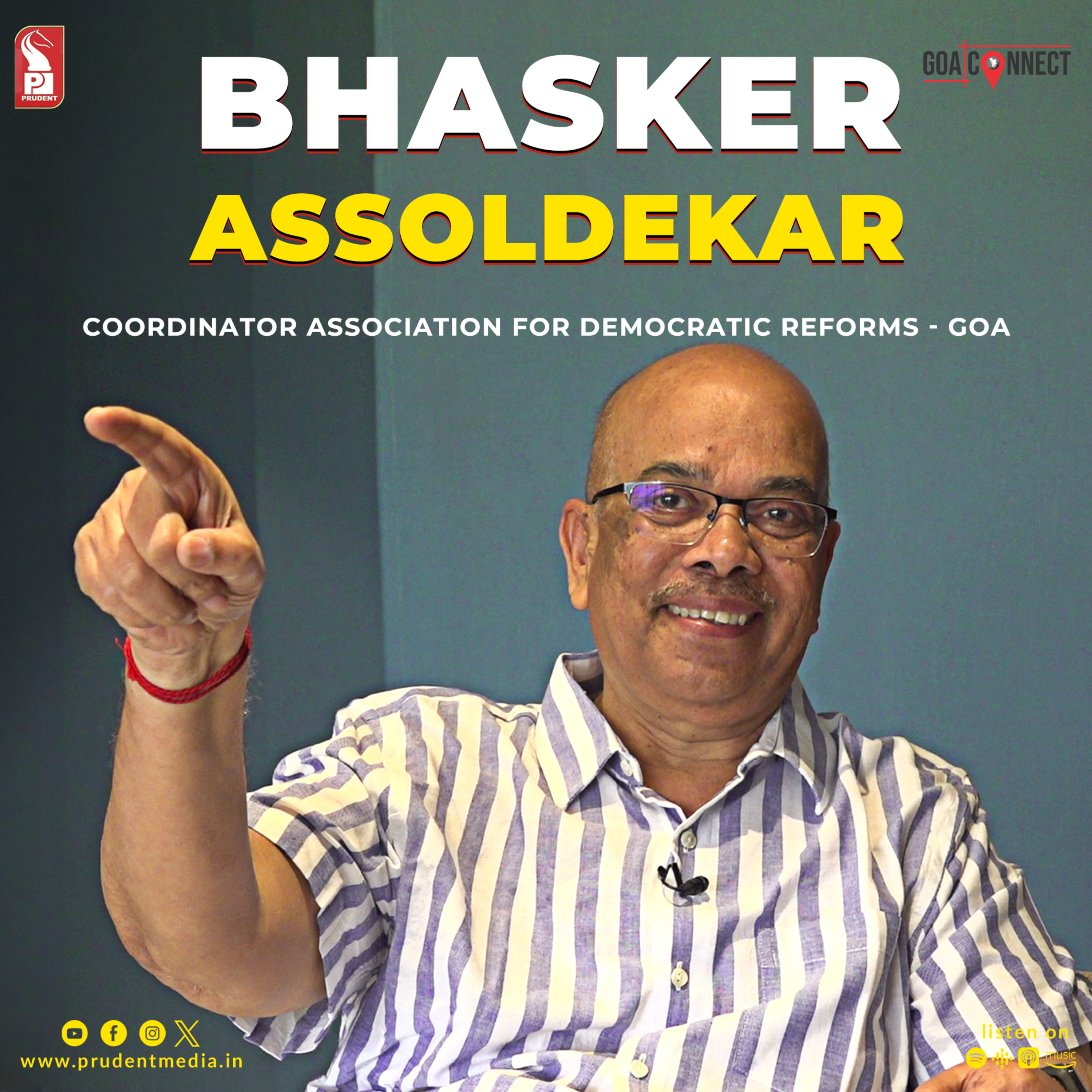 6 Crorepatis in fray for Goa’s 2 LS seats | Bhasker Assoldekar | ADR | Goa Connect | Prudent | 010524 episode artwork