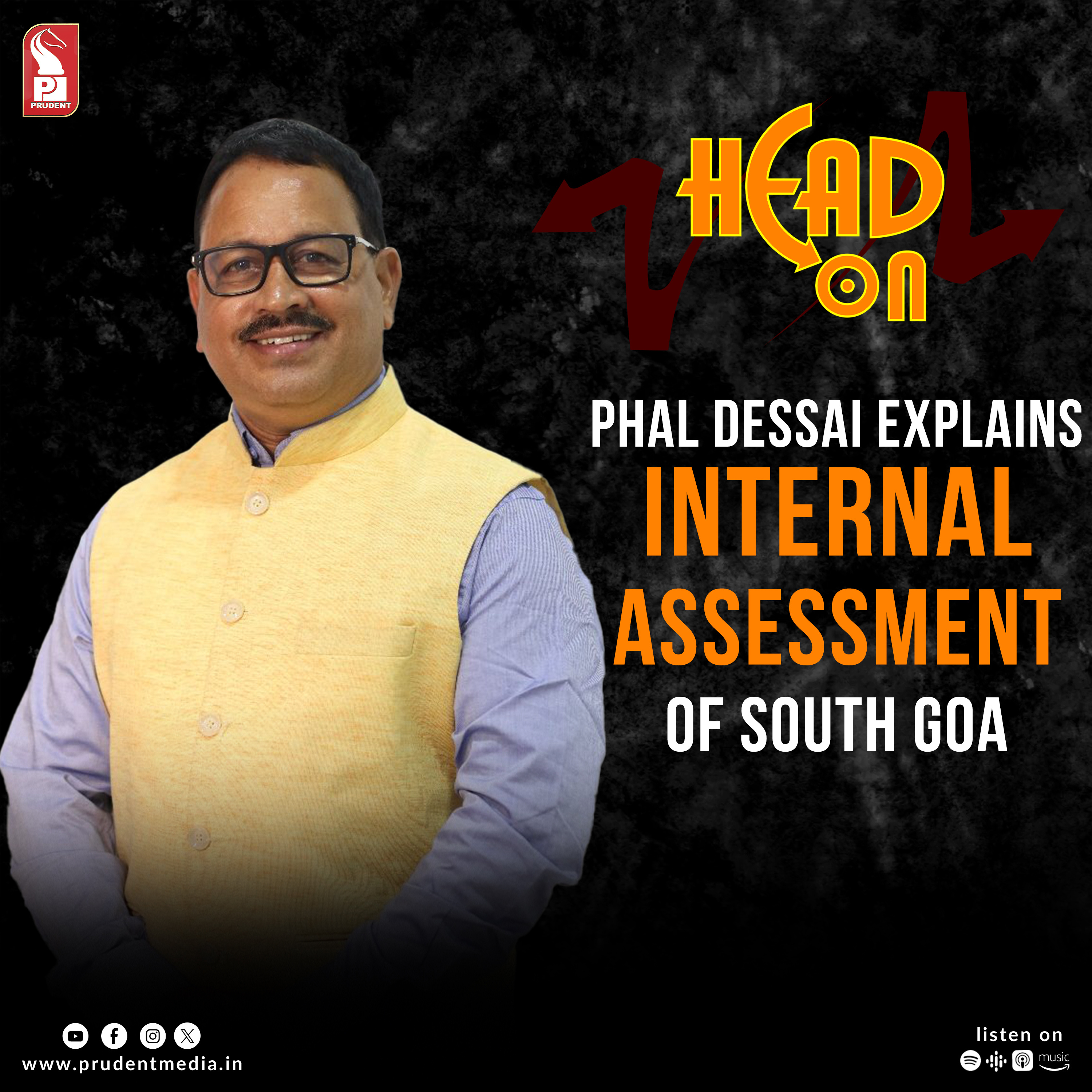 Subhash Phal Dessai | Minister for Social Welfare | Head On | Prudent | 130524 episode artwork