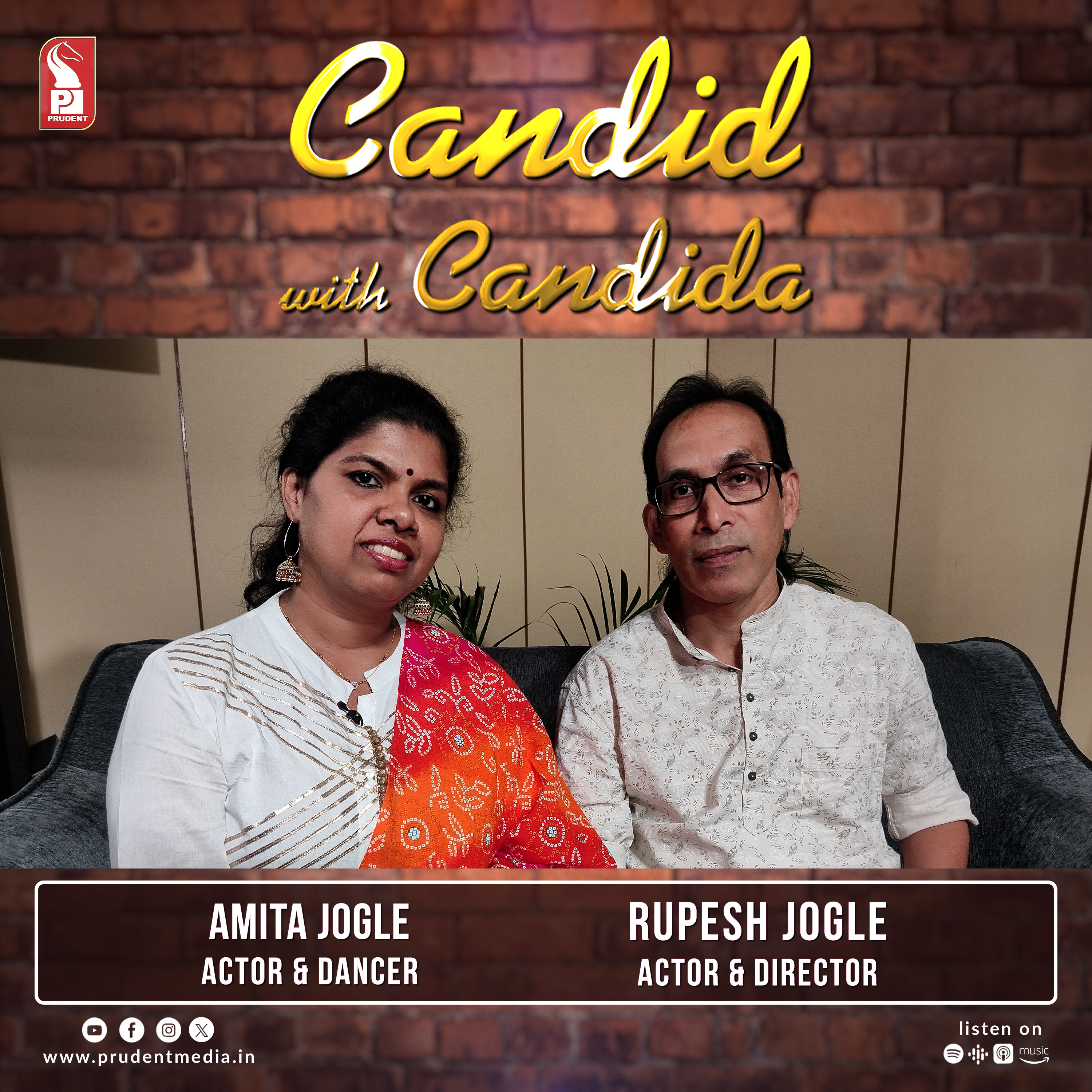 Amita Jogle | Rupesh Jogle | Candid with Candida | Ep. 79 | Prudent | 050624  episode artwork