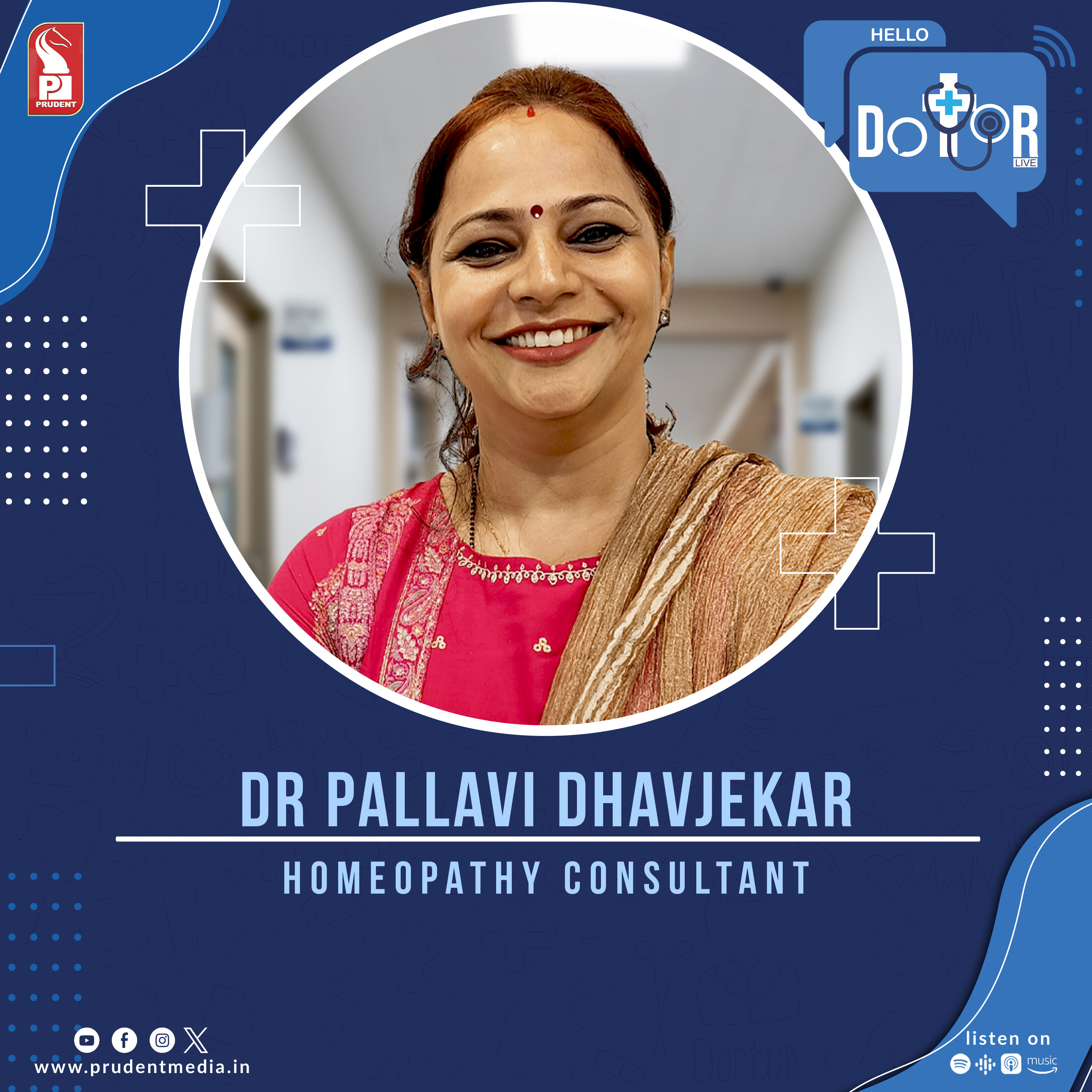 Dr Pallavi Dhavjekar | Homeopathy Consultant | Hello Dotor | Prudent | 070624 episode artwork