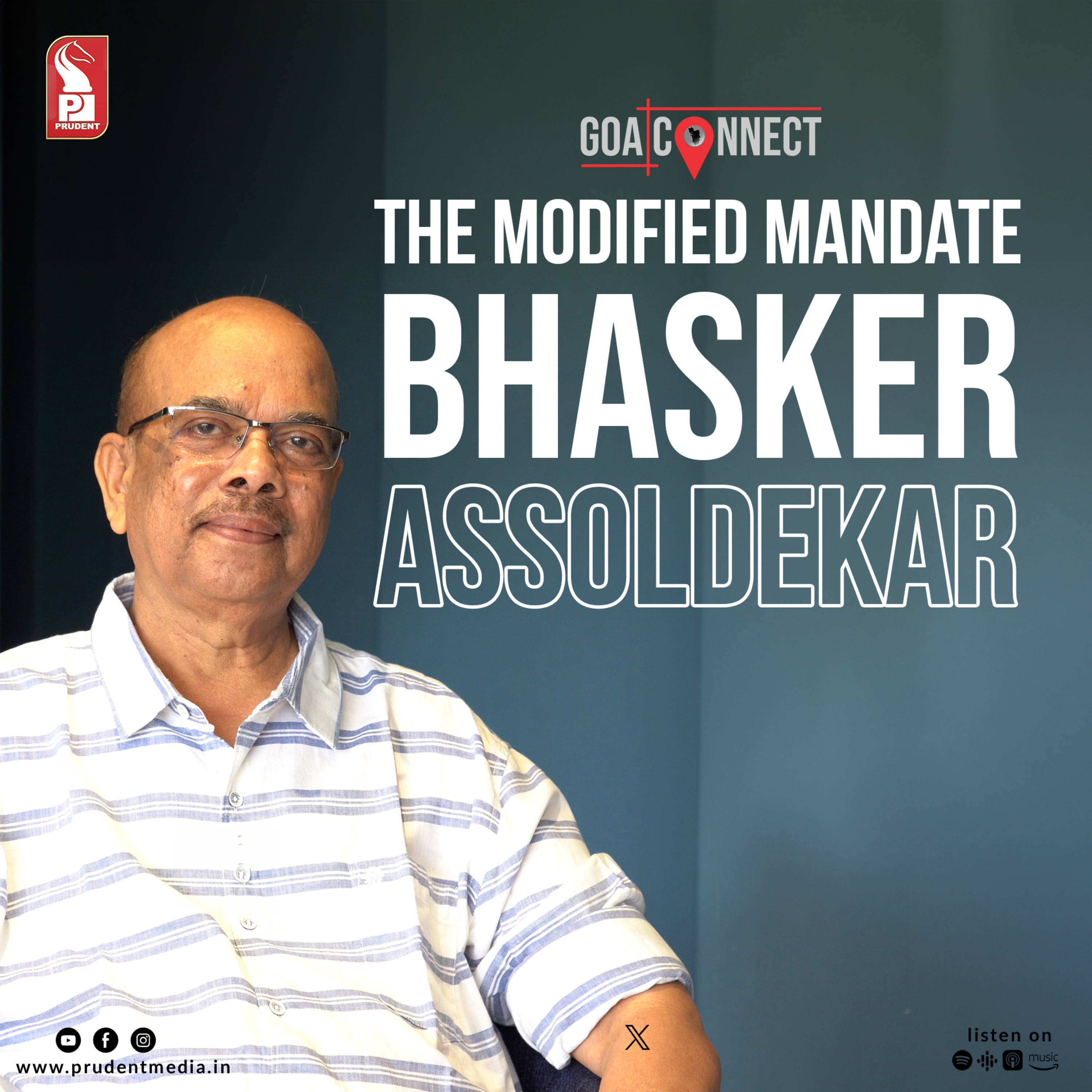Modified Mandate: Politics, Coalition & Dictatorship | Bhasker Assoldekar | ADR | Goa Connect | Prudent | 060624 episode artwork