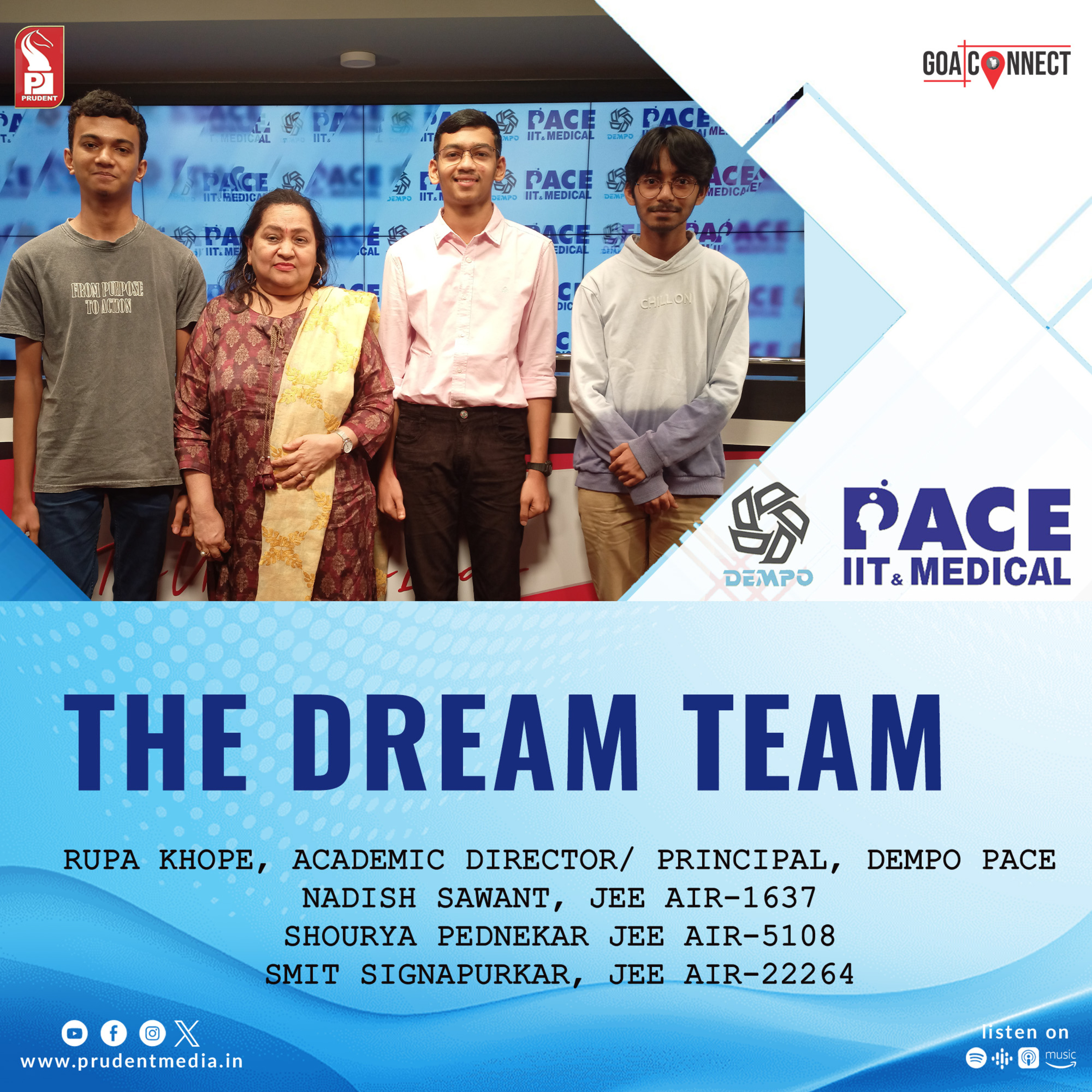 Dempo PACE: Towards Academic Excellence | Rupa Khope | Goa Connect | Prudent | 160624 episode artwork
