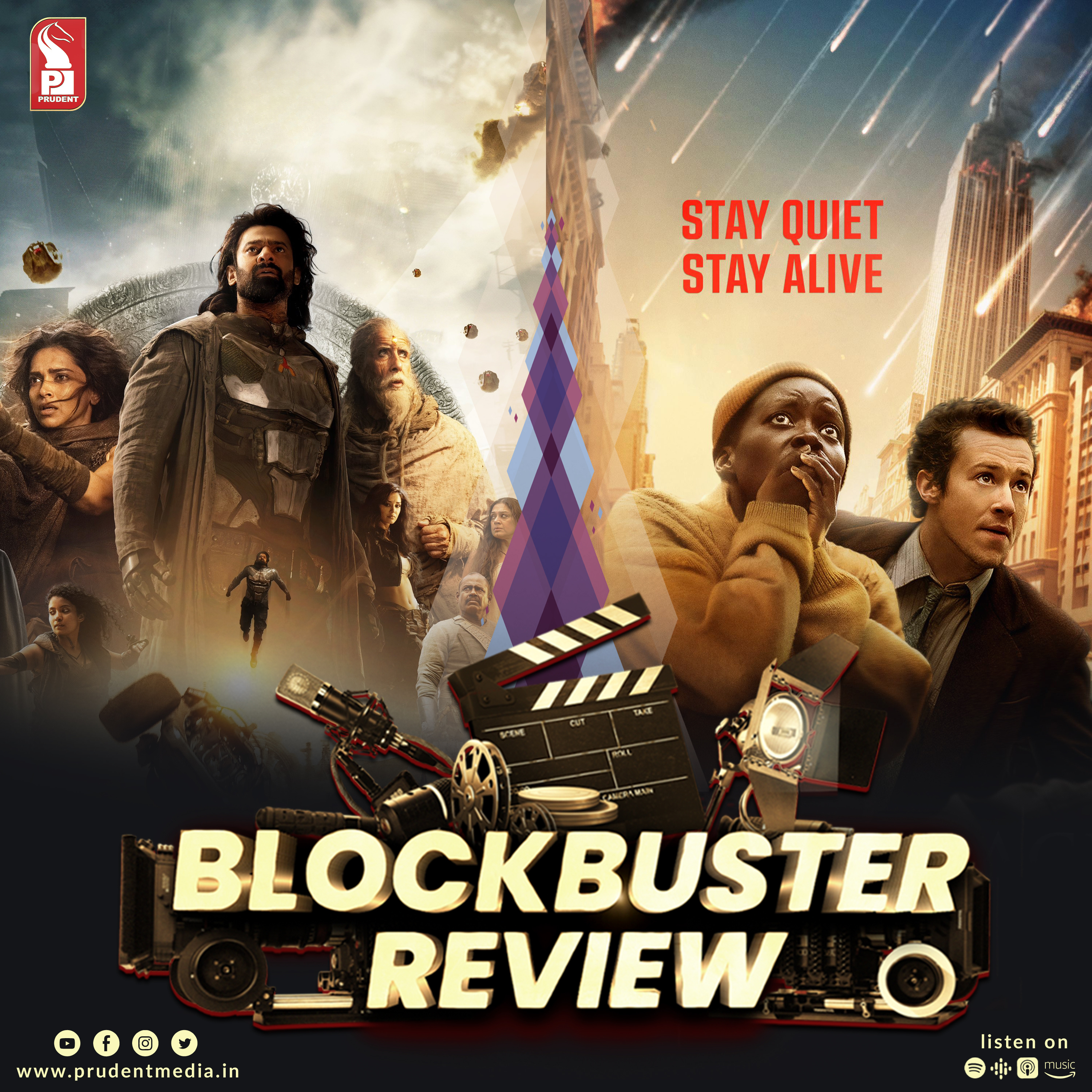 Kalki 2898 AD | A Quiet Place: Day One | Blockbuster Review | Prudent | 290624 episode artwork