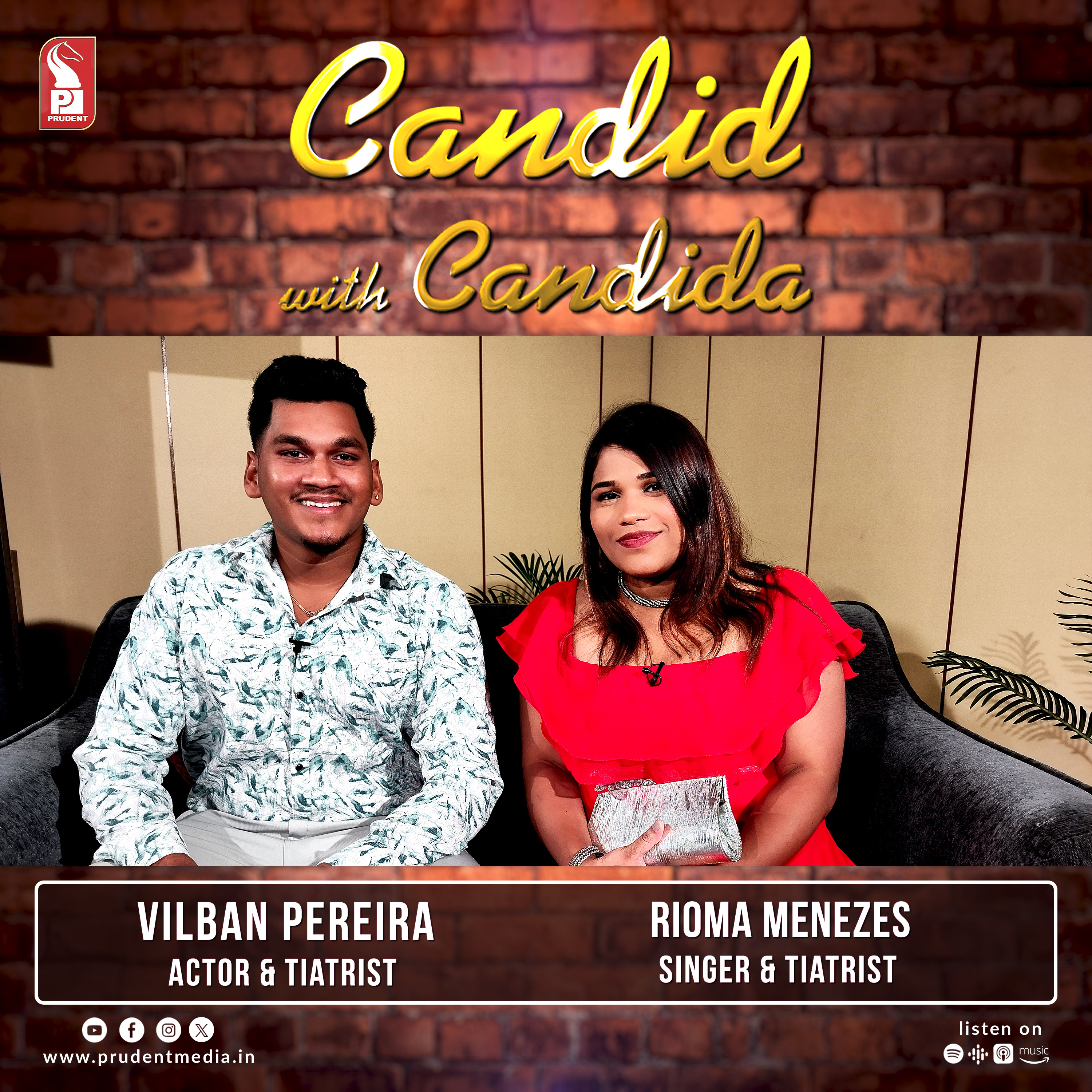 Vilban Pereira | Rioma Menezes | Candid with Candida | Ep. 84 | Prudent | 240724 episode artwork