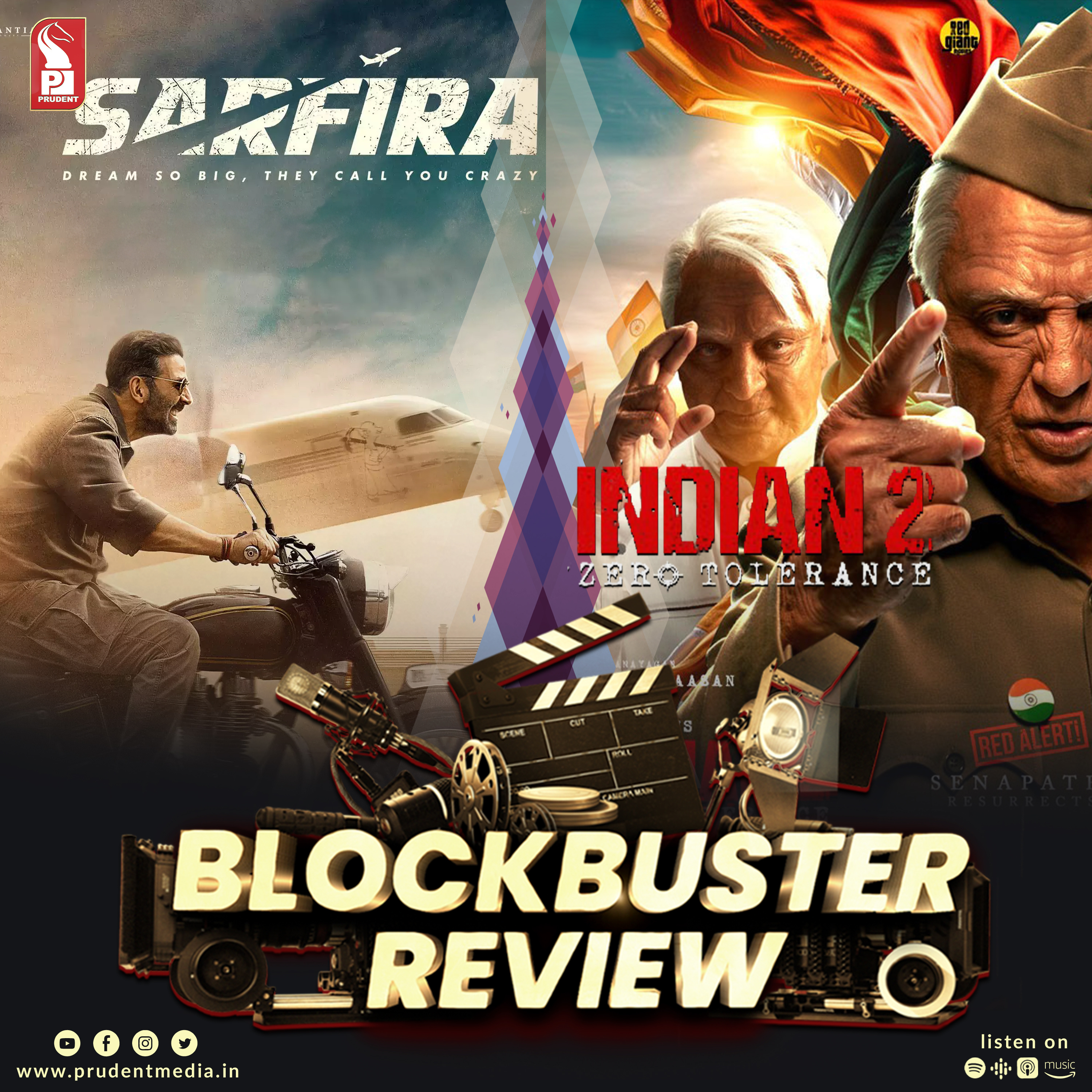 Sarfira | Indian 2 | Blockbuster Review | Prudent | 1360724 episode artwork