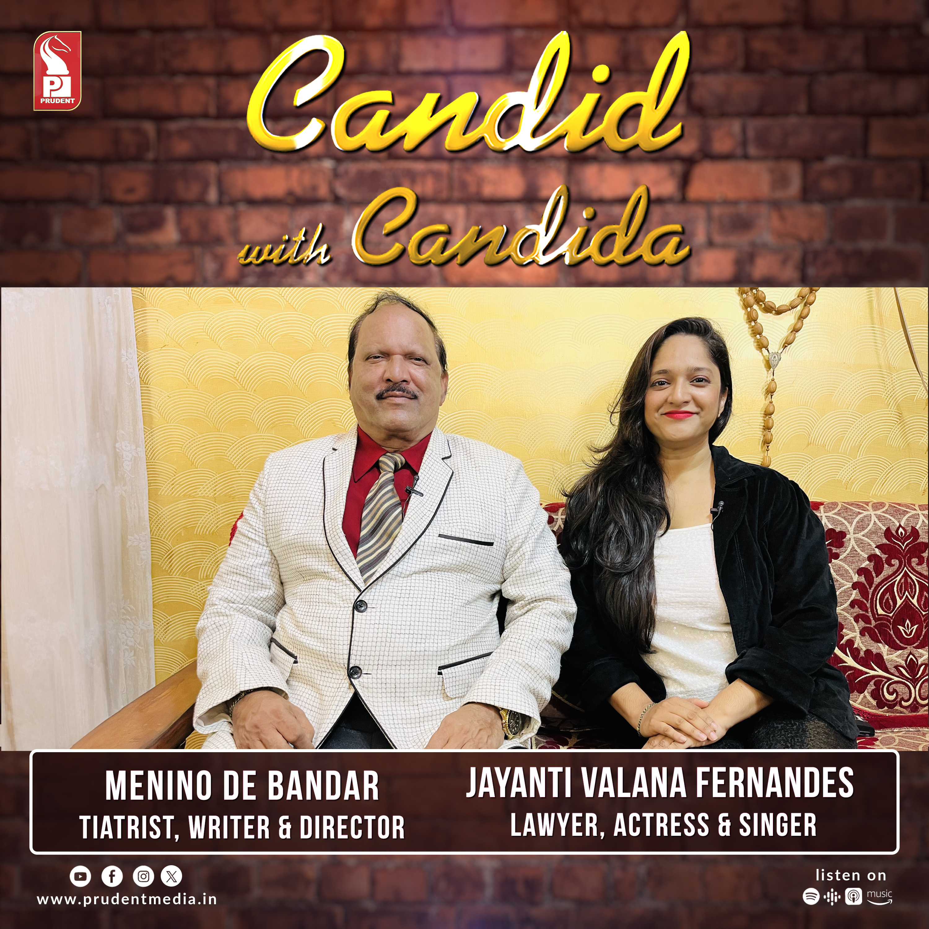 Jayanti Valana Fernandes | Menino De Bandar | Candid with Candida | Ep. 86 | Prudent | 070824 episode artwork