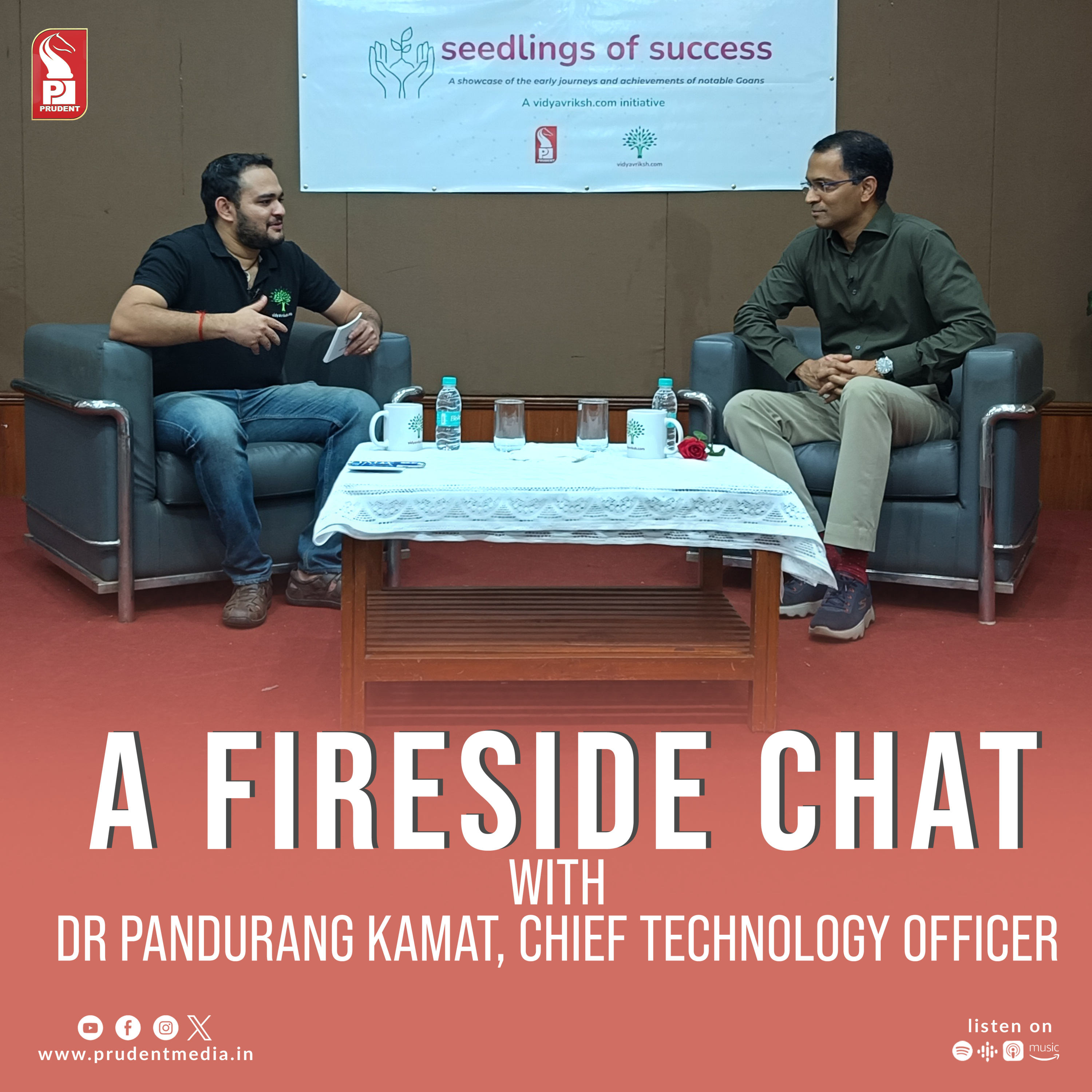 A fireside chat with Dr Pandurang Kamat | Persistant Systems | Prudent | 300724 episode artwork