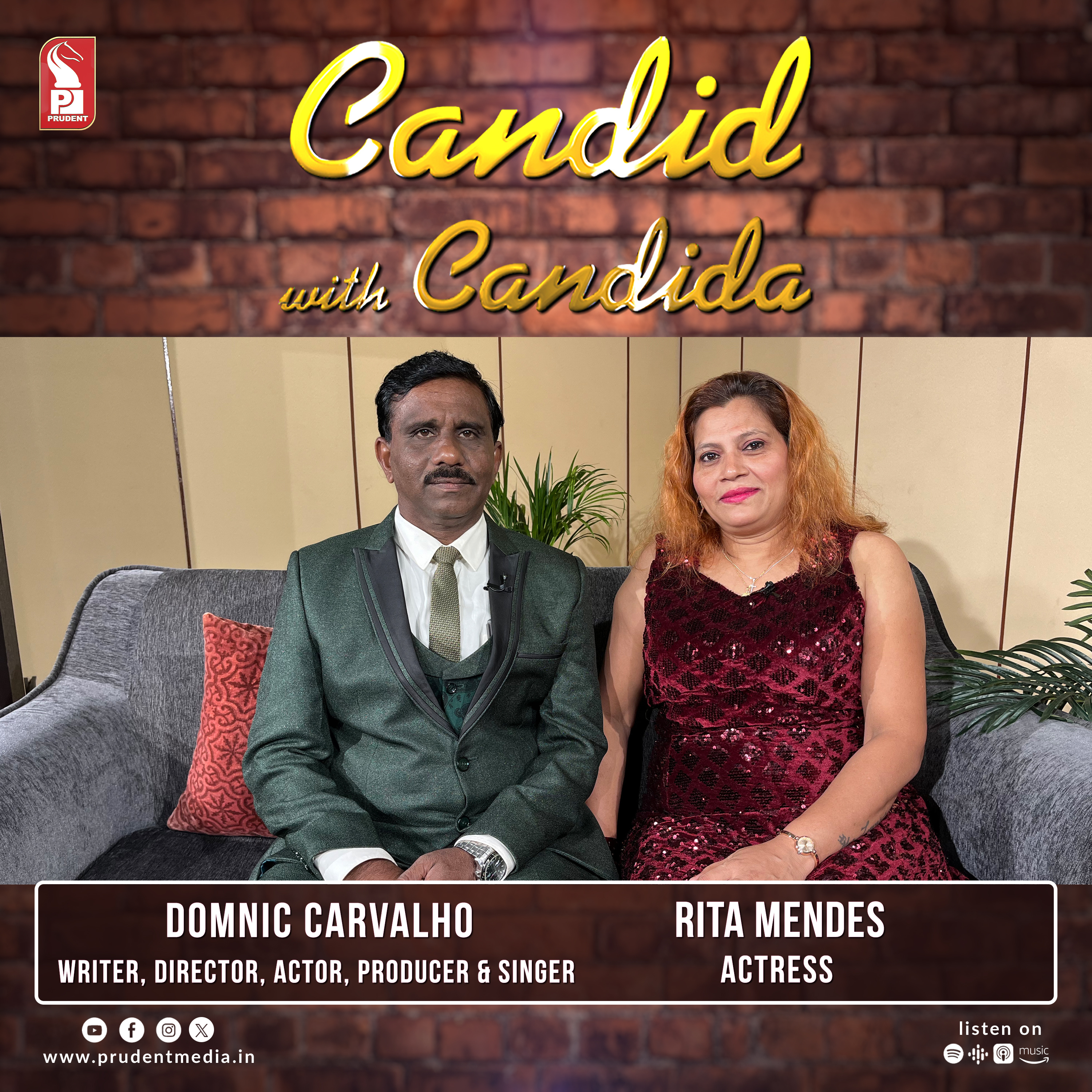 Rita Mendes | Domnic Carvalho | Candid with Candida | Ep. 89 | Prudent | 280824 episode artwork