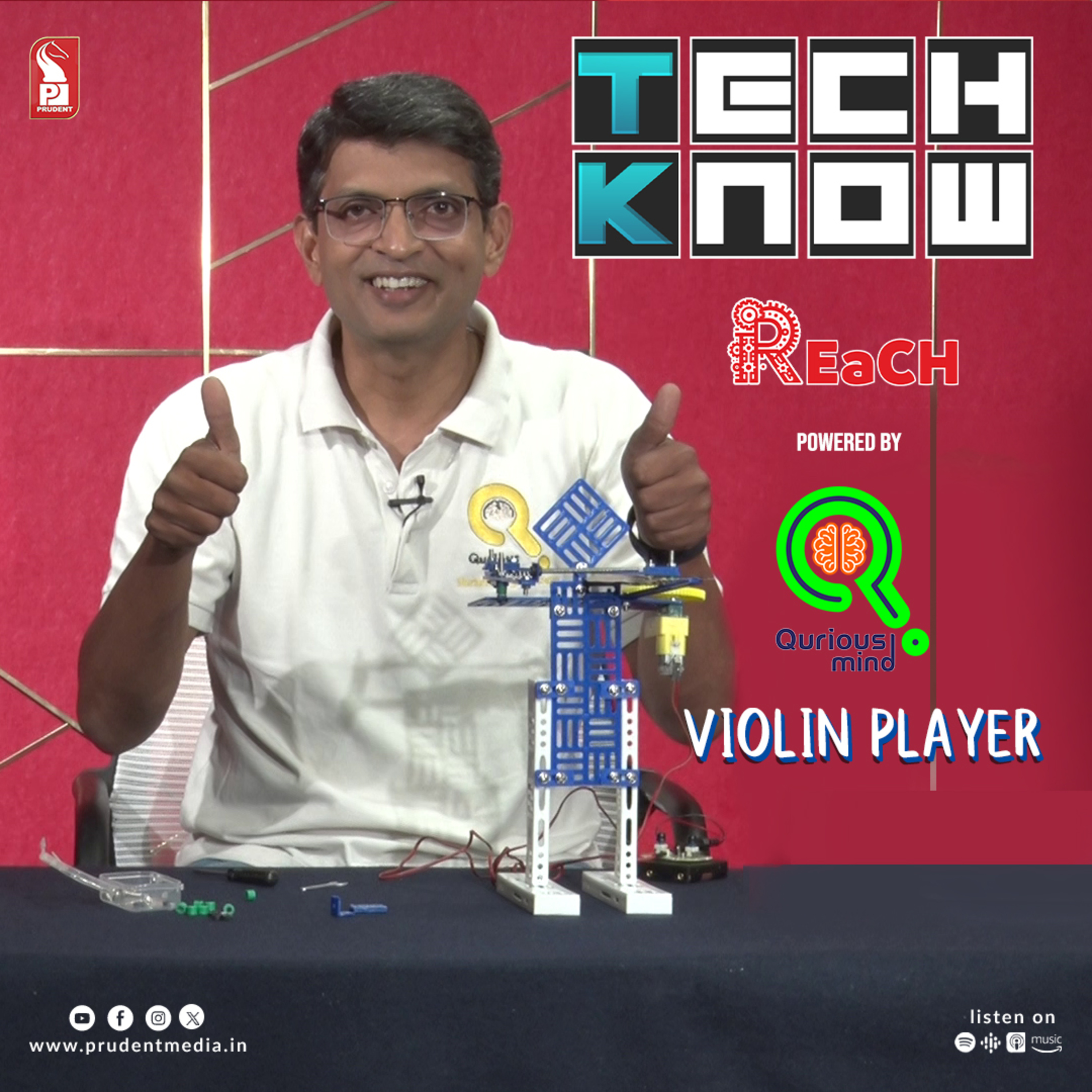 Violin player | Tech Know ‘REaCH’ | Robotics | Prudent | 250824 episode artwork