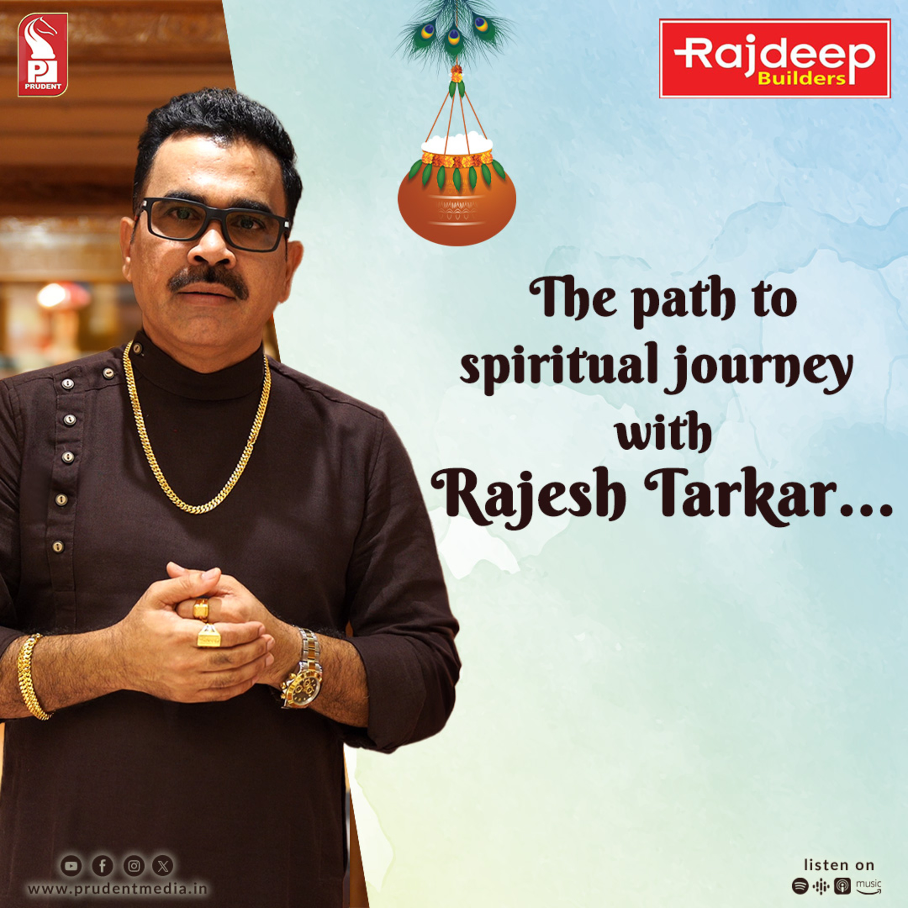 The path to spiritual journey with Rajesh Tarkar... | Gokulashtami special | Prudent | 260824 episode artwork