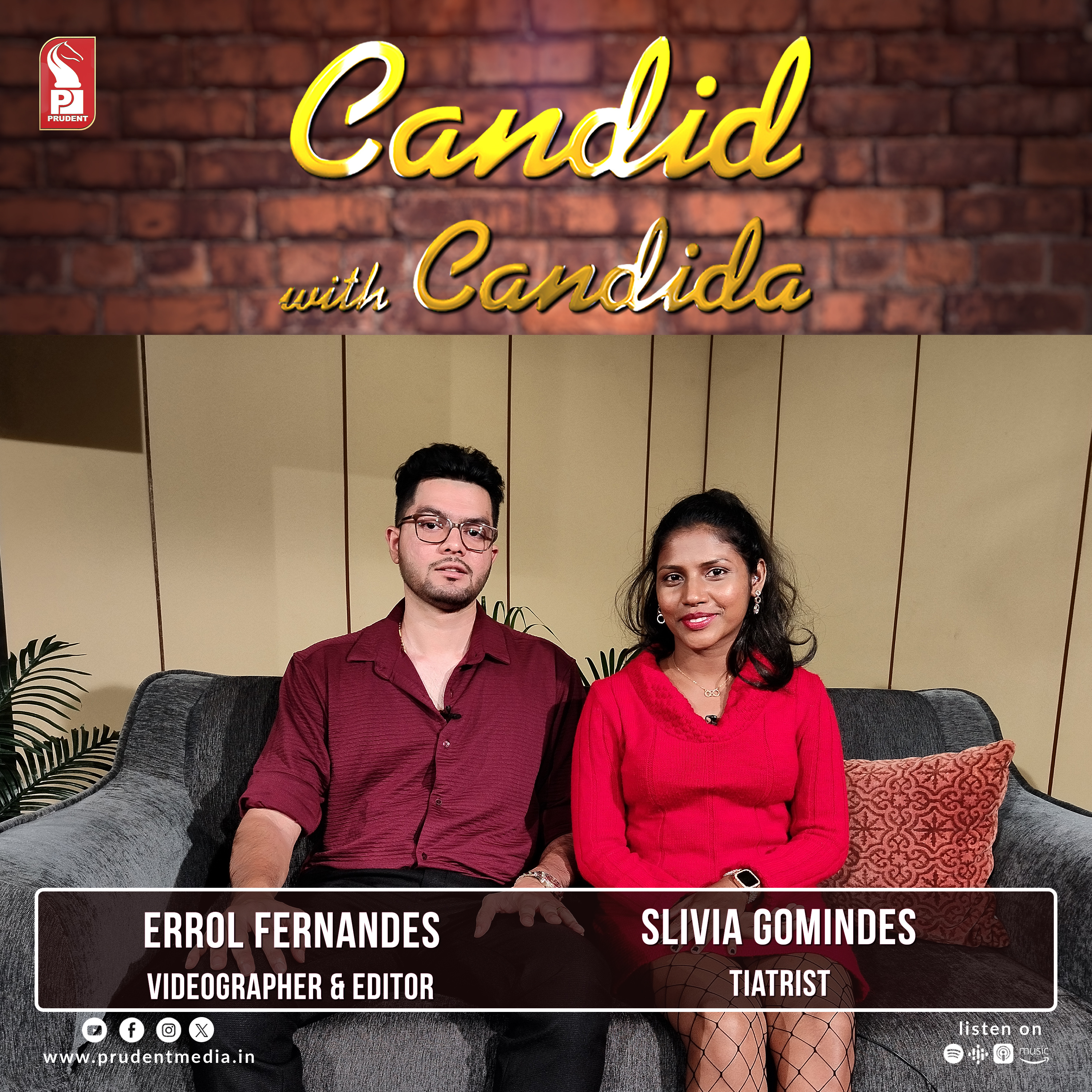 Slivia Gomindes | Errol Fernandes | Candid with Candida | Ep. 92 | Prudent | 250924 episode artwork