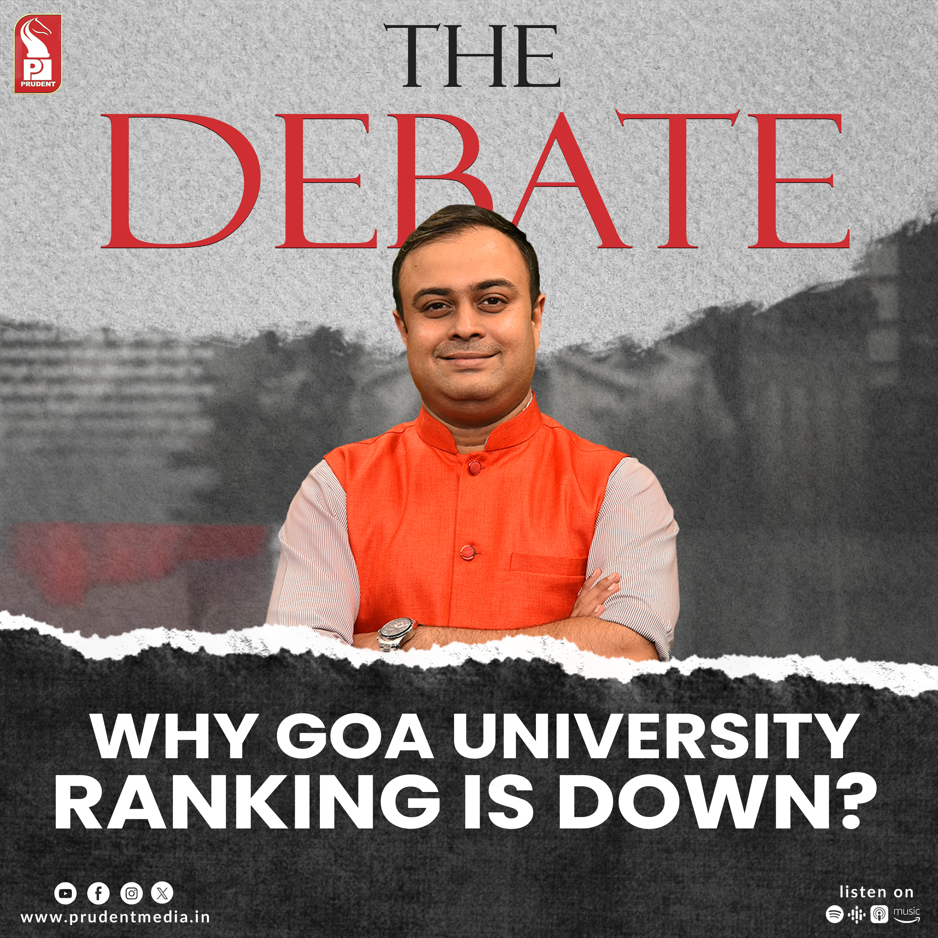 Why Goa University ranking is down? | The Debate | Prudent | 200924 episode artwork