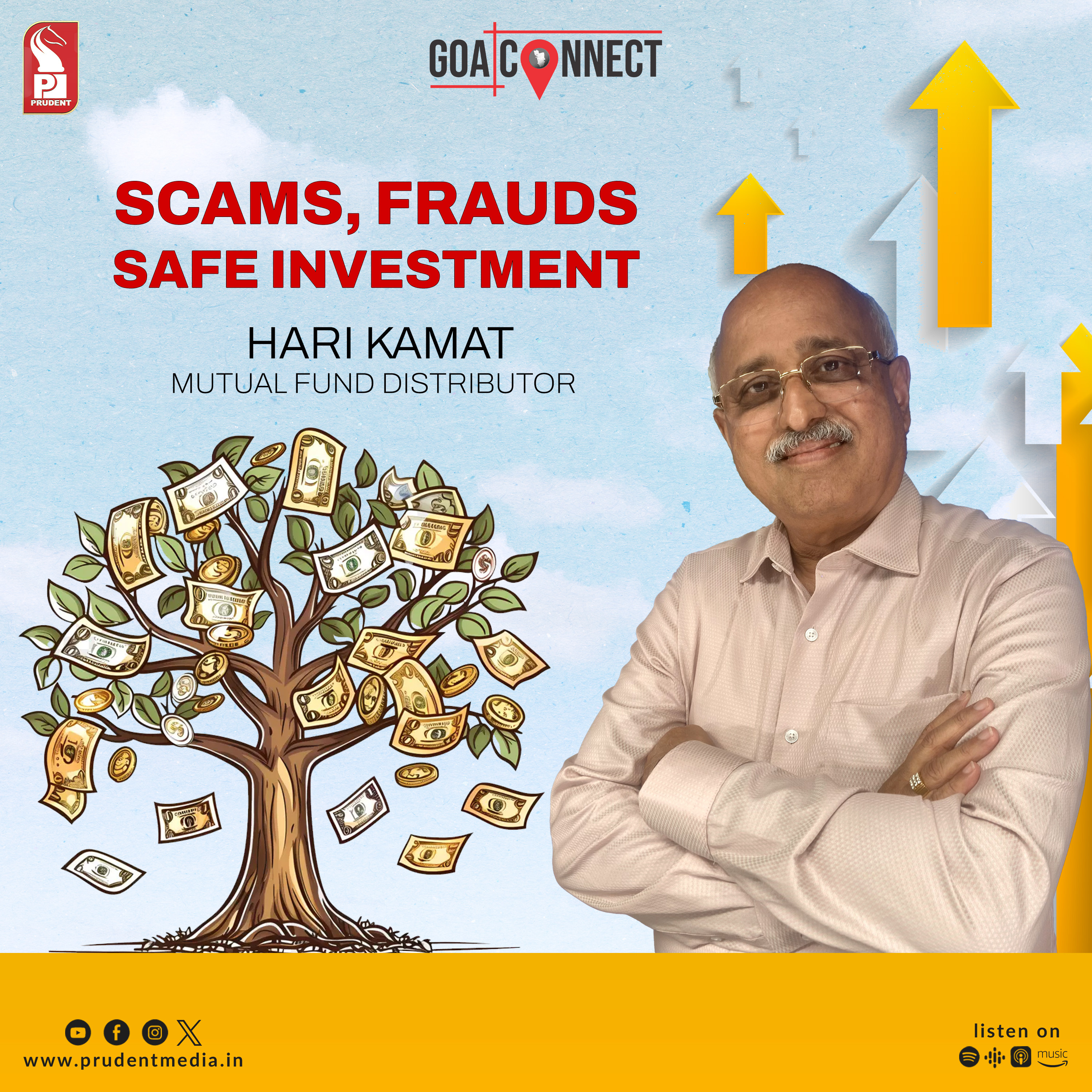 The rise of Scams & Frauds | Hari Kamat | Goa Connect | Prudent | 051024 episode artwork