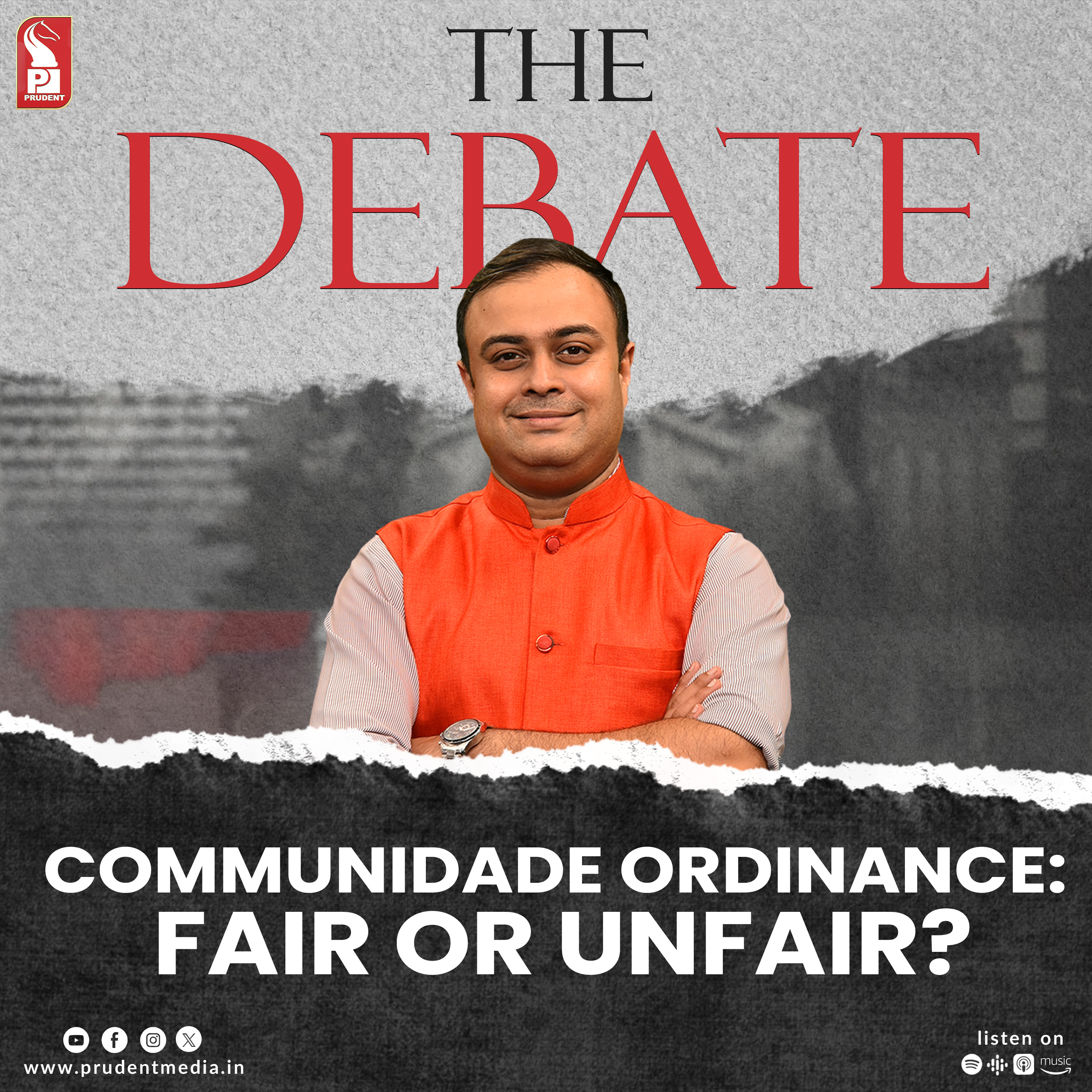 Communidade Ordinance: Fair or Unfair? | The Debate | Prudent | 051024 episode artwork