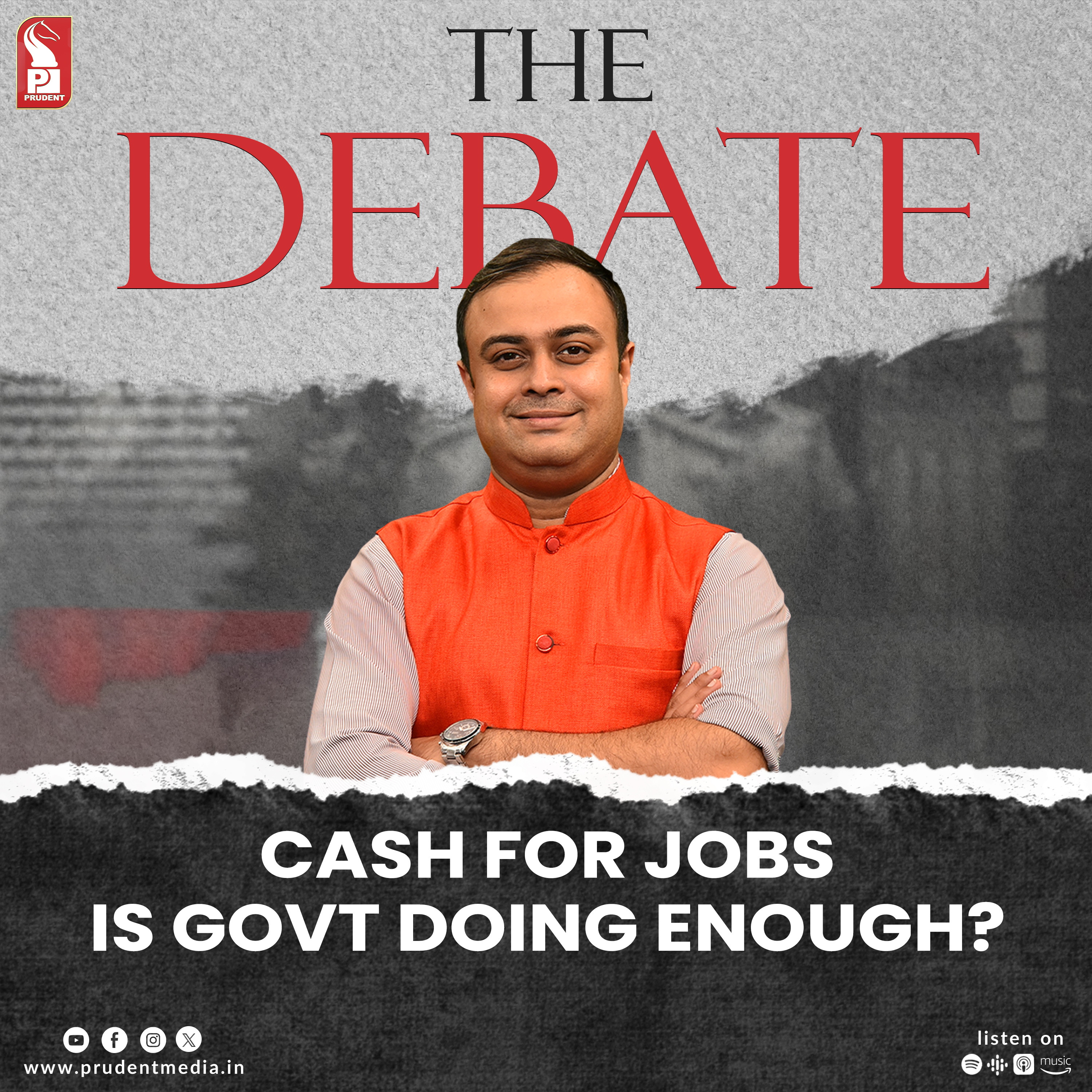 Cash for Jobs: Is Govt doing enough? | The Debate | Prudent | 131124 episode artwork