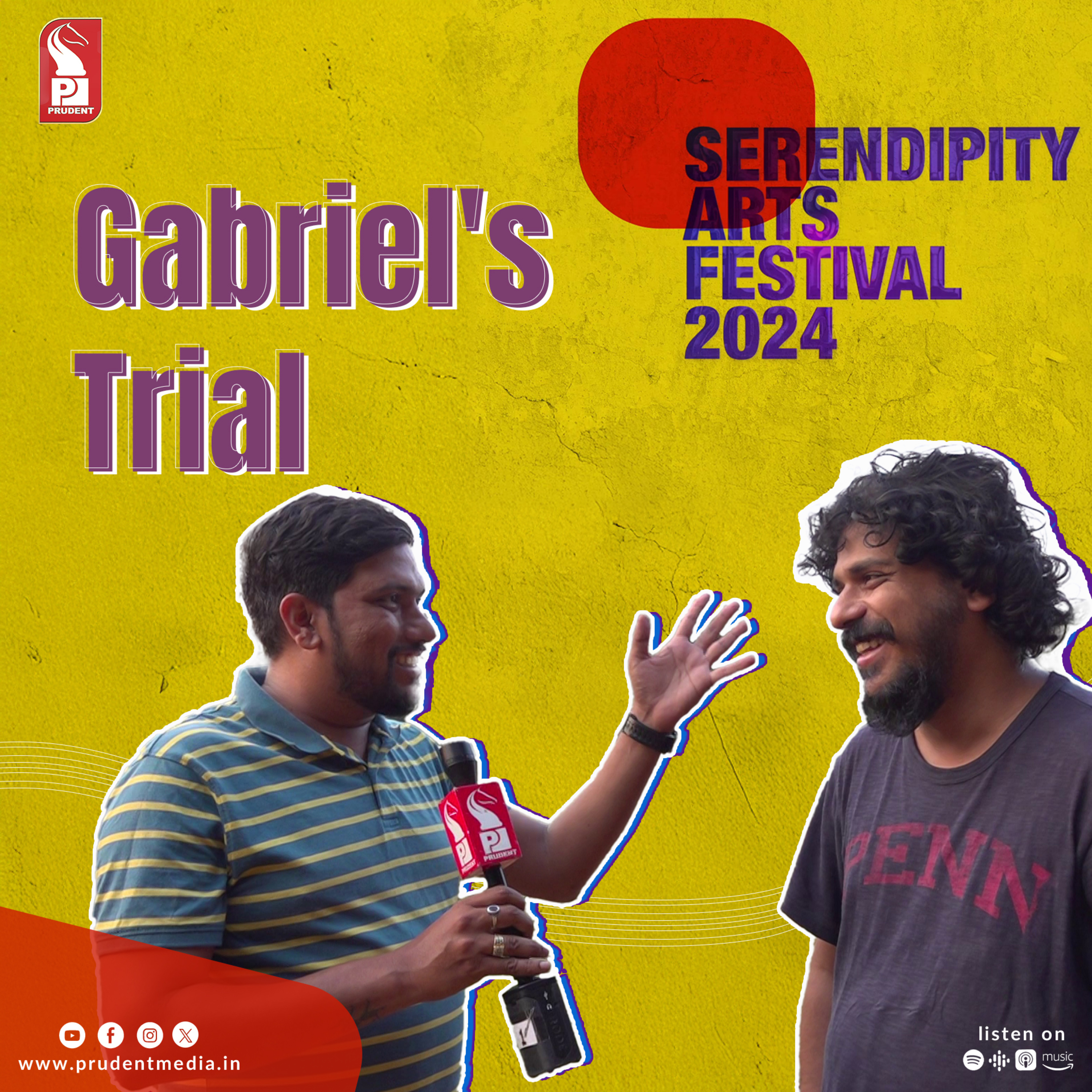 Gabriel's Trial | Serendipity Arts Festival special | Prudent | 131224 episode artwork