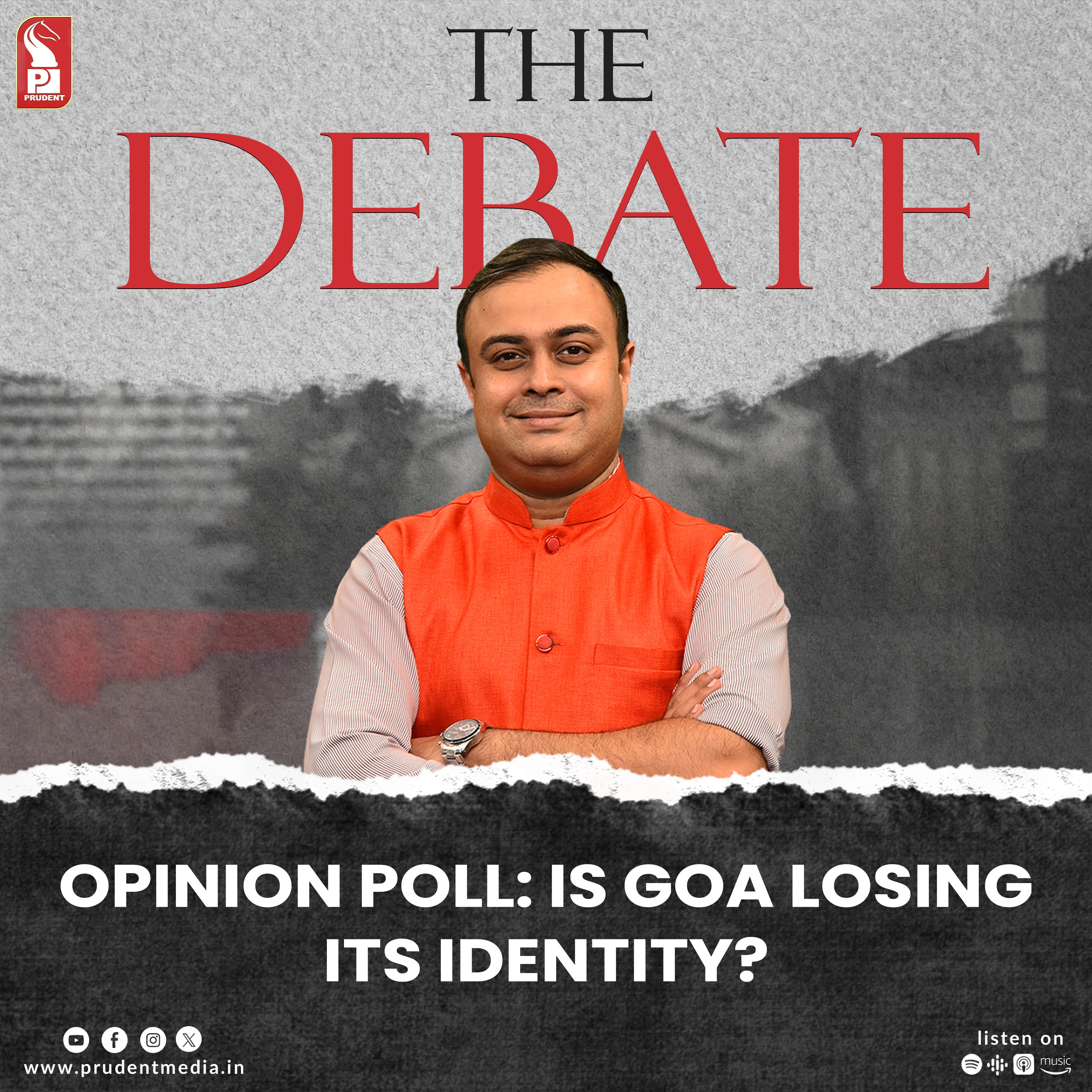 Opinion Poll: Is Goa losing its identity? | The Debate | Prudent | 170125 episode artwork