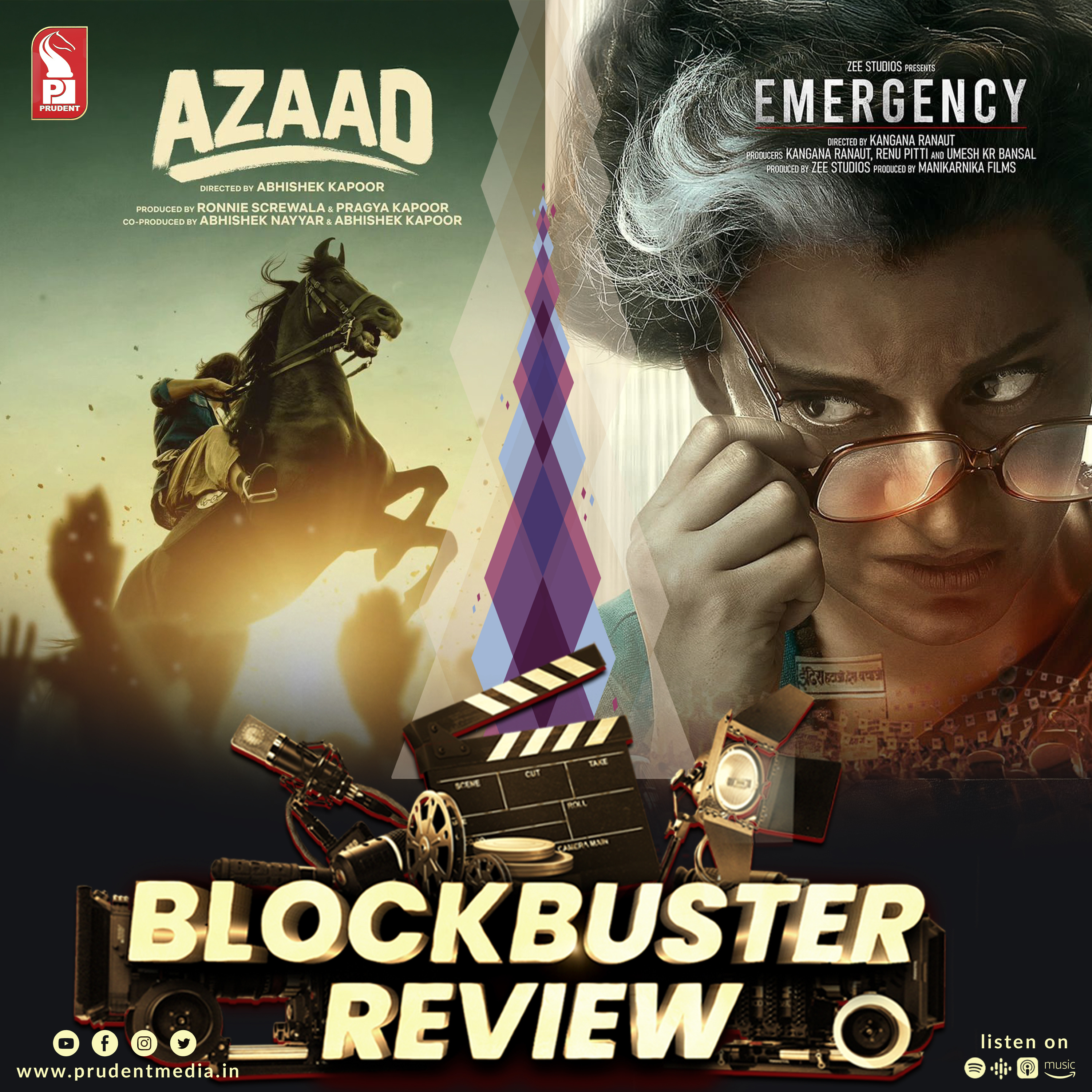 Emergency | Azaad | Blockbuster Review | Prudent | 180125 episode artwork