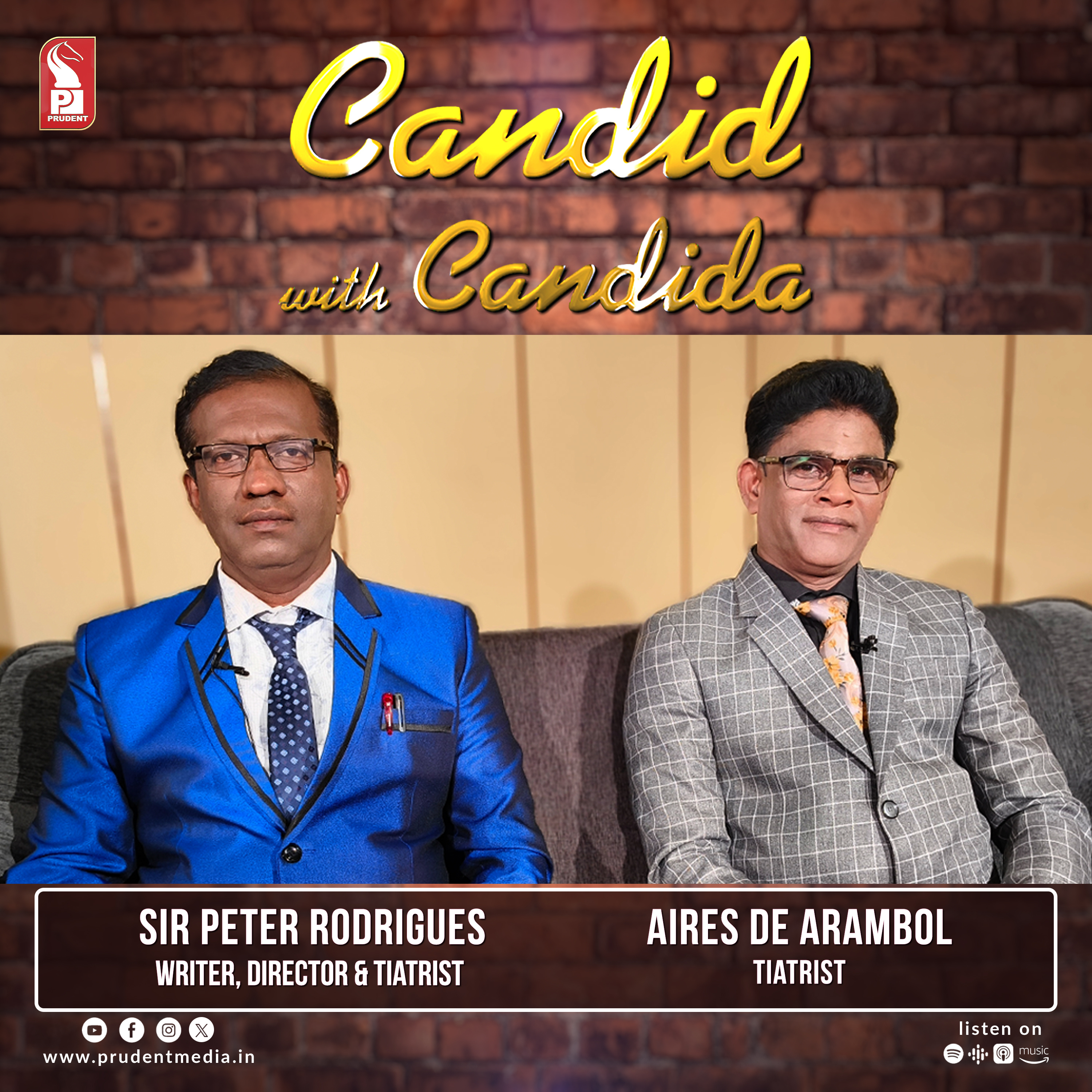 Aires de Arambol | Sir Peter Rodrigues | Candid with Candida | Ep. 101 | Prudent | 050225 episode artwork