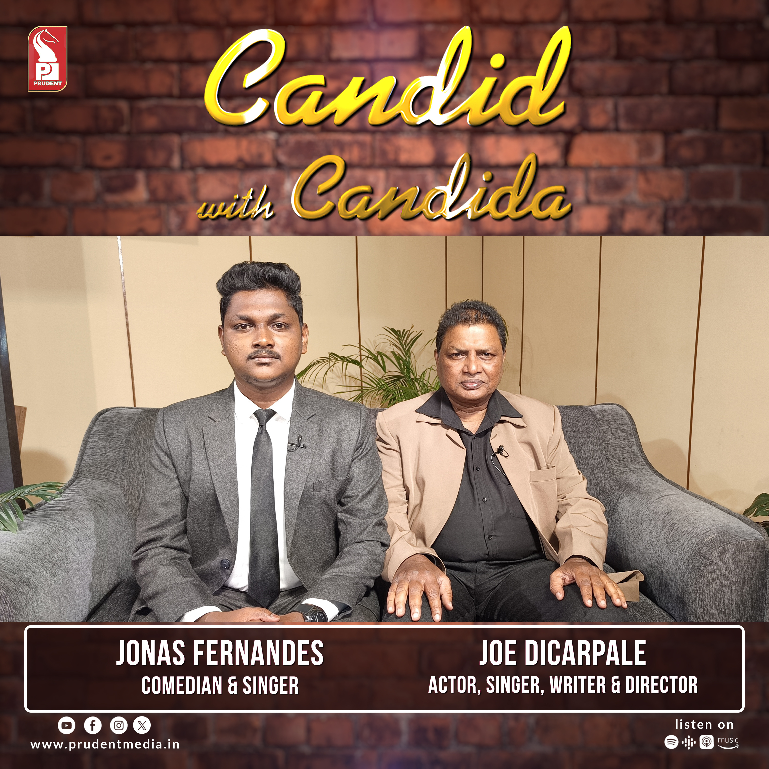 Joe Dicarpale | Jonas Fernandes | Candid with Candida | Ep. 103 | Prudent | 190225 episode artwork