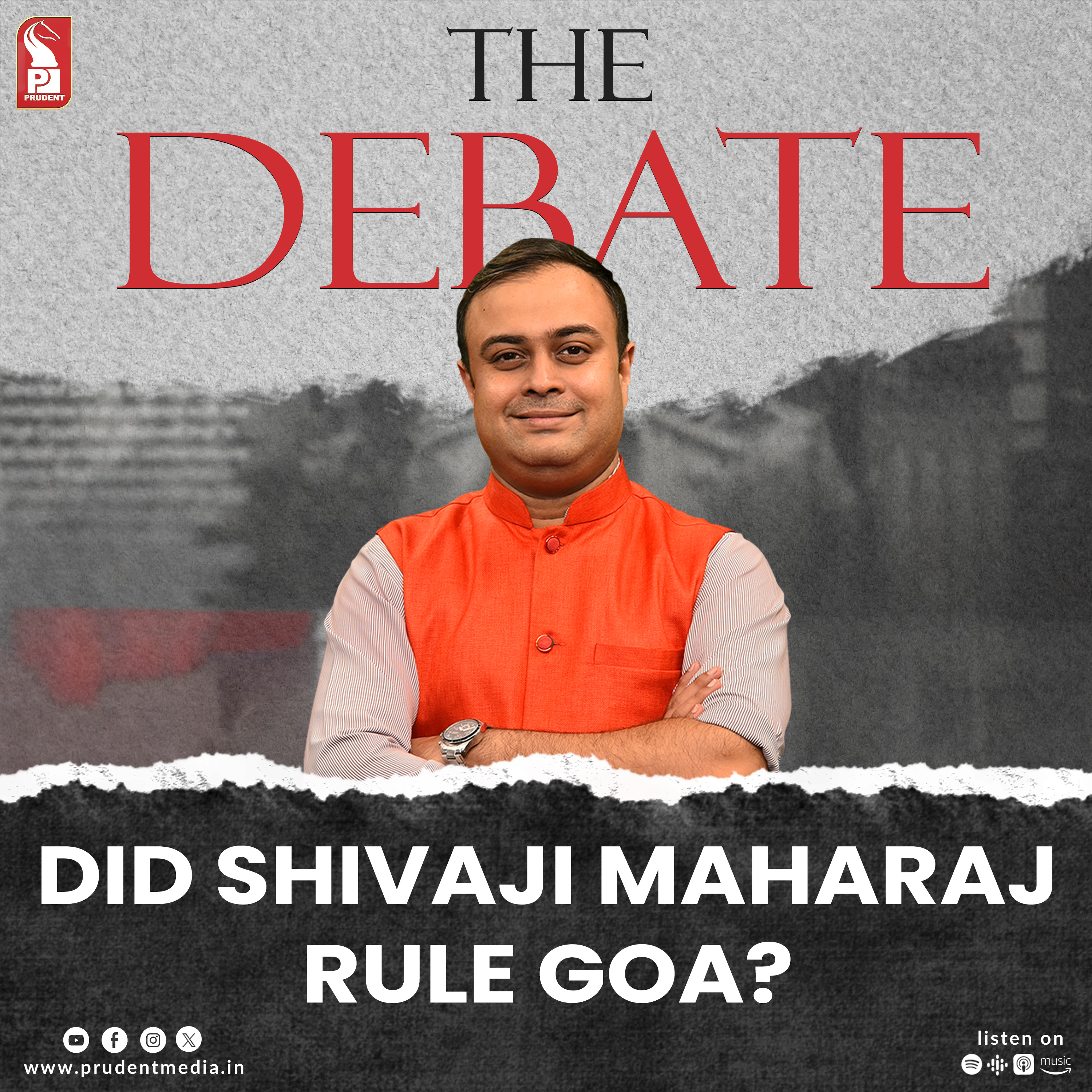 Did Shivaji Maharaj rule Goa? | The Debate | Prudent | 010325 episode artwork