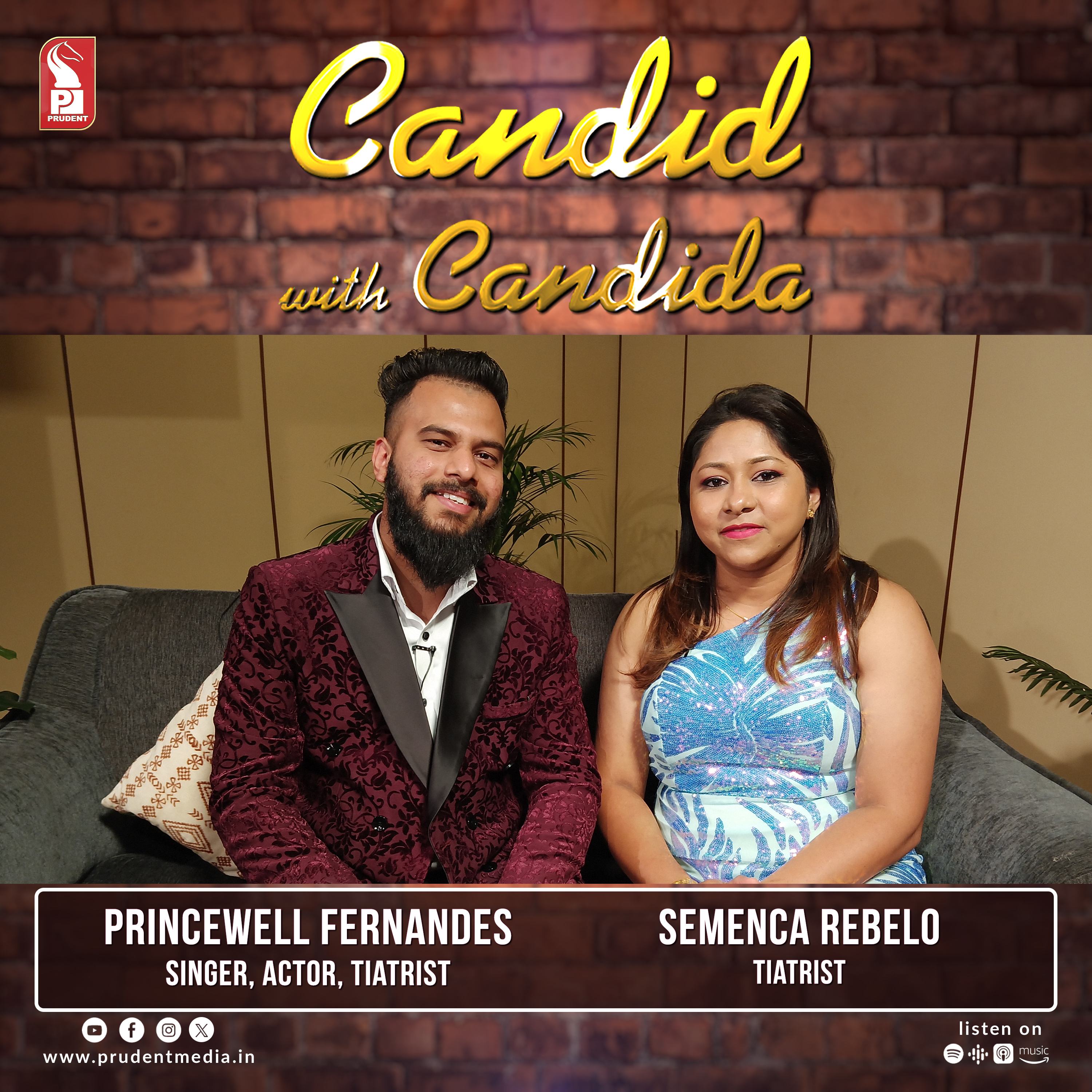 Semenca Rebelo | Princewell Fernandes | Candid with Candida | Ep. 106 | Prudent | 120325 episode artwork