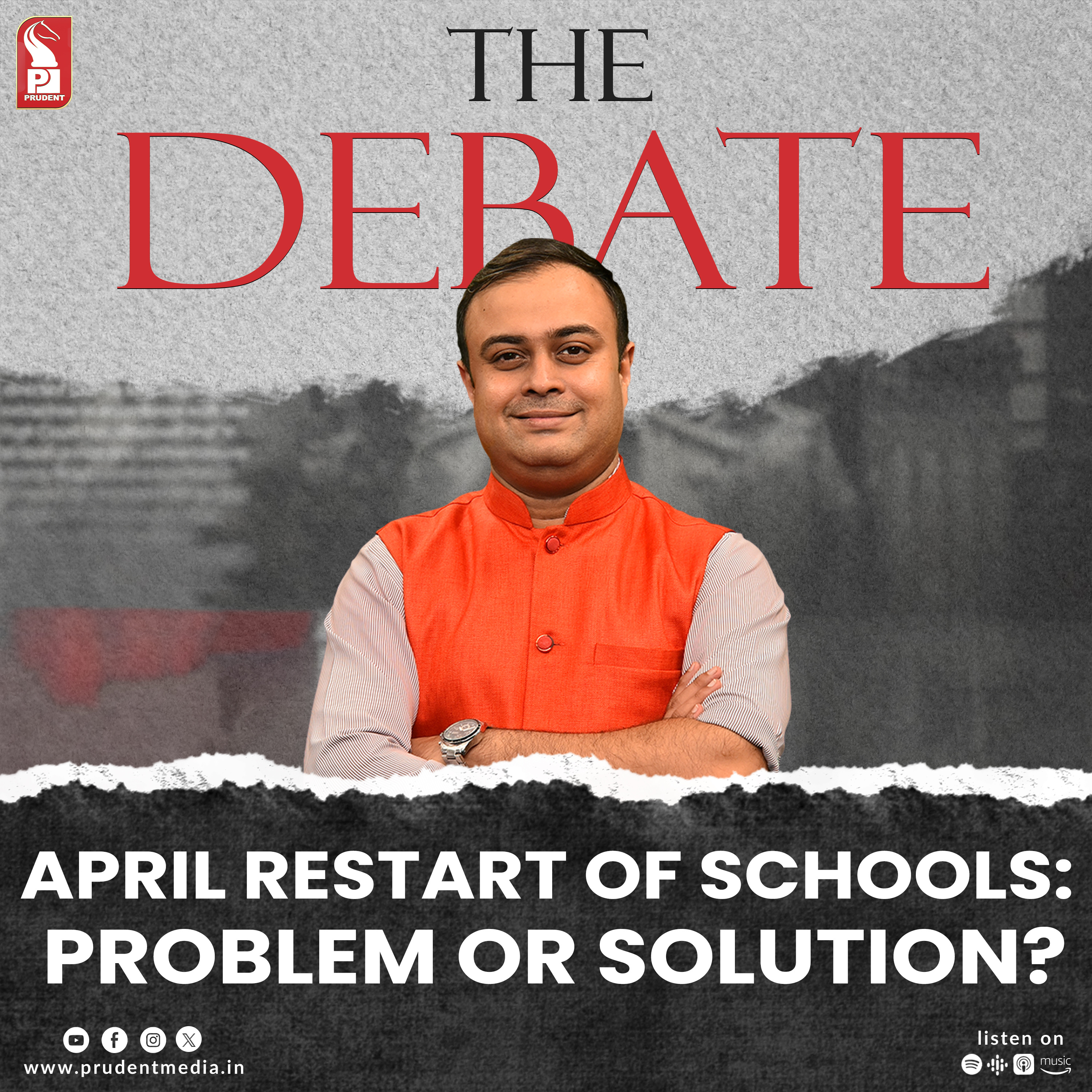 April Restart of Schools: Problem or Solution? | Debate II | Prudent | 210325 episode artwork