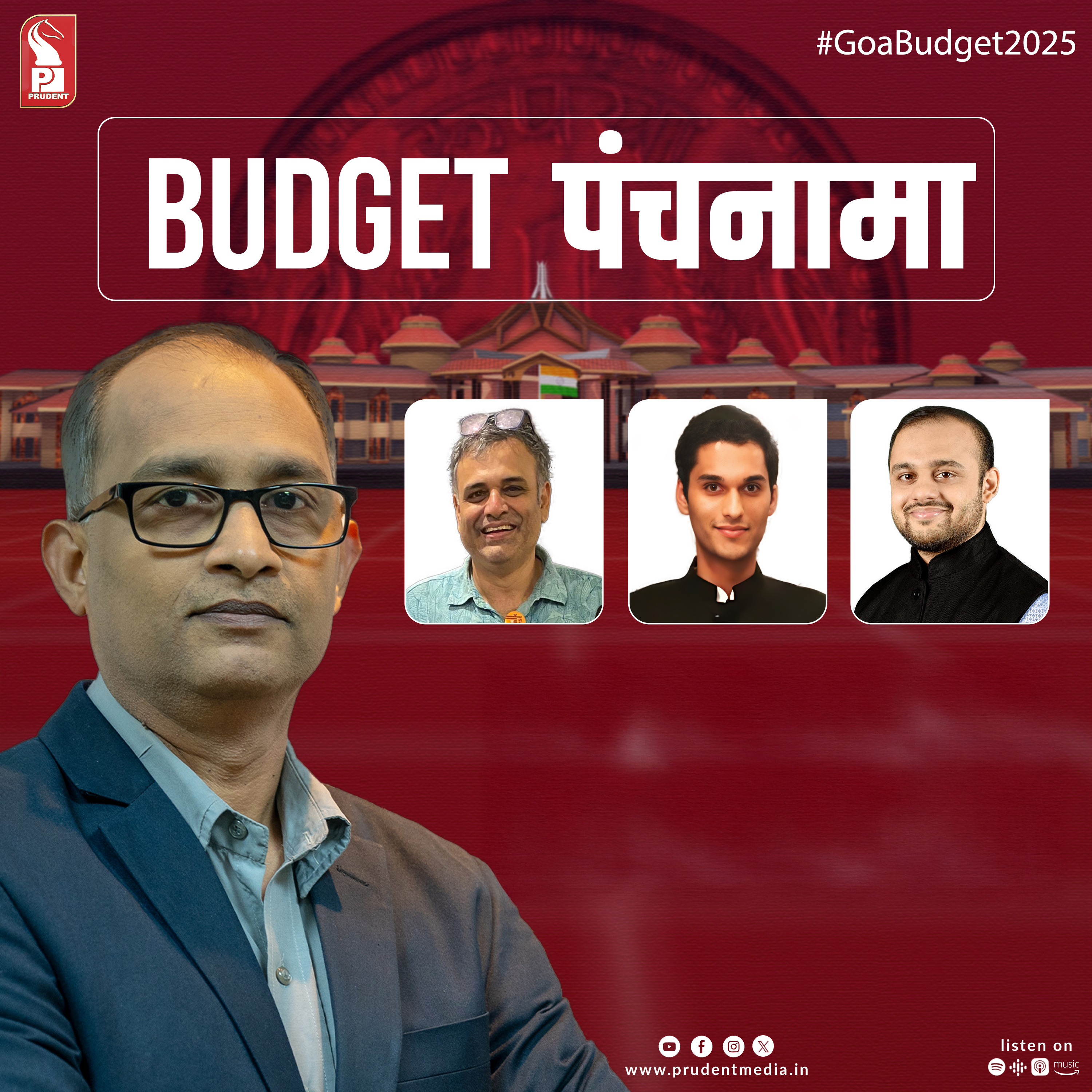 Budget Punch–Nama | Goa Budget 2025 | Prudent | 260325 episode artwork