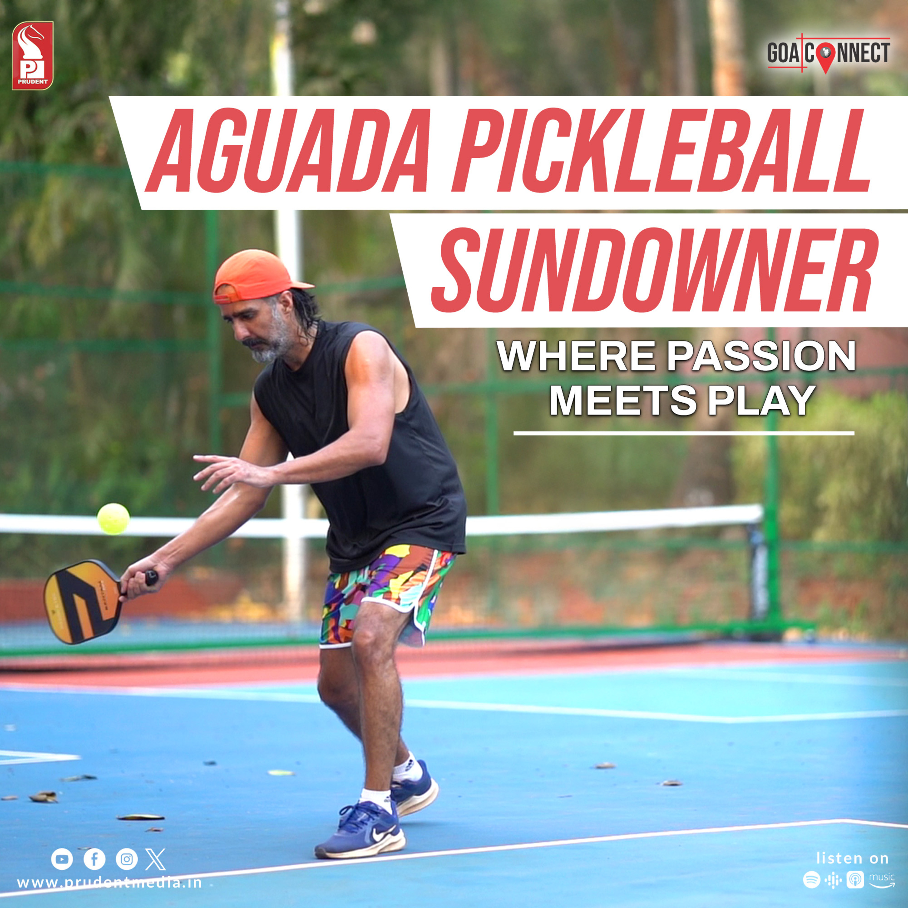 Aguada Pickleball Sundowner | Ranjit Phillipose | Adi Oberoi | Goa Connect | Prudent | 300325 episode artwork
