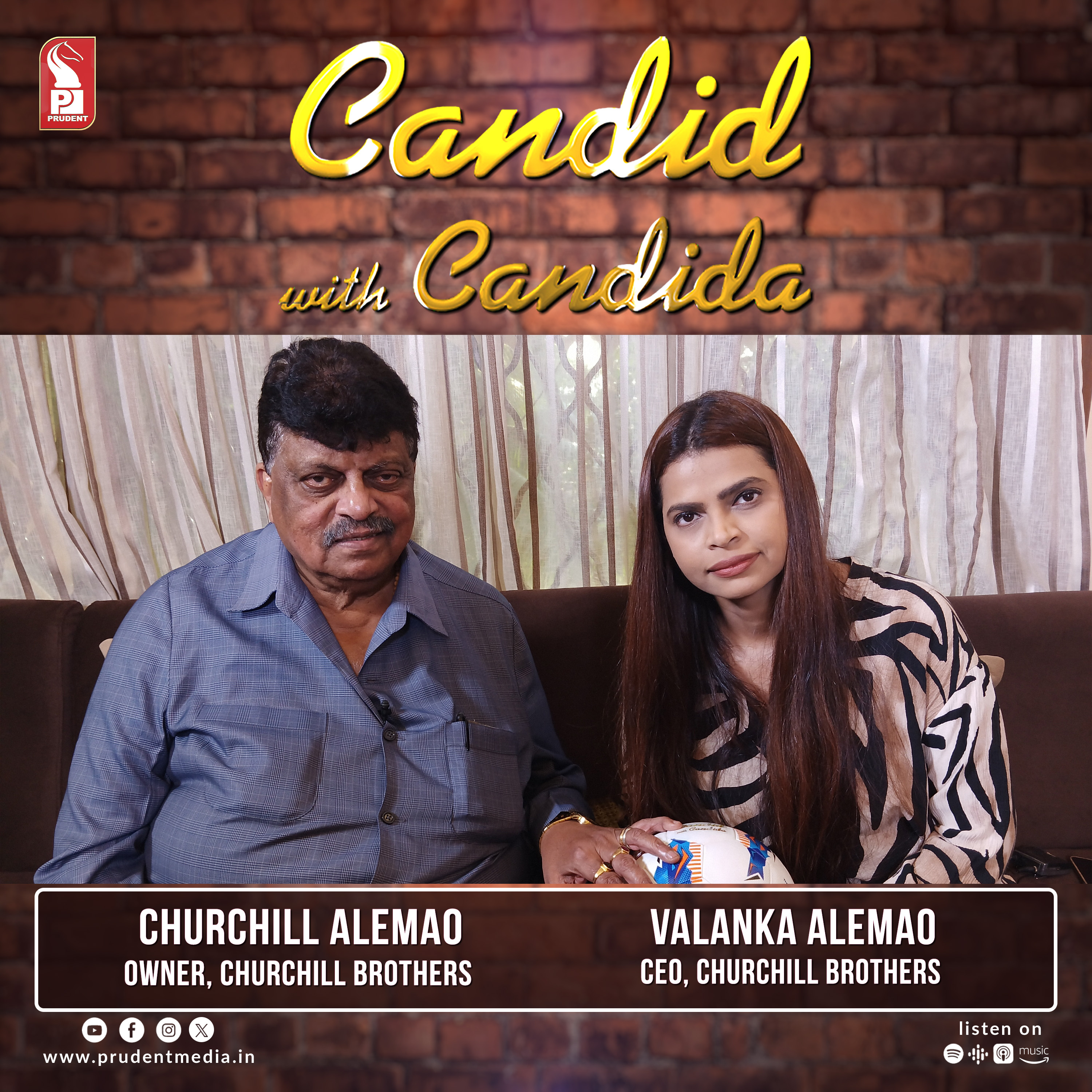 Churchill Alemao | Valanka Alemao | Candid with Candida | Ep. 110 | Prudent | 240425 episode artwork