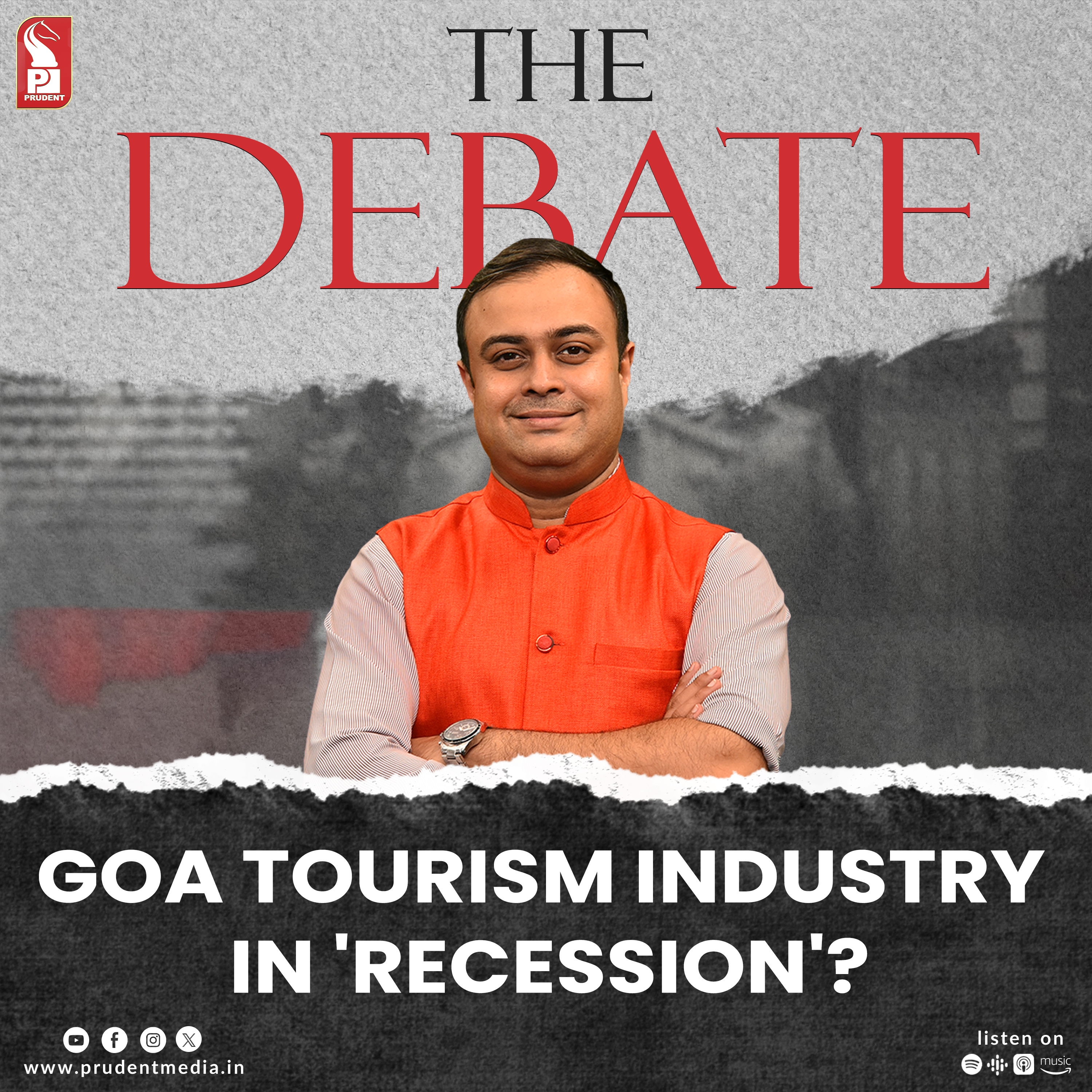 Goa tourism industry in 'recession' ? | The Debate | Prudent | 020525 episode artwork