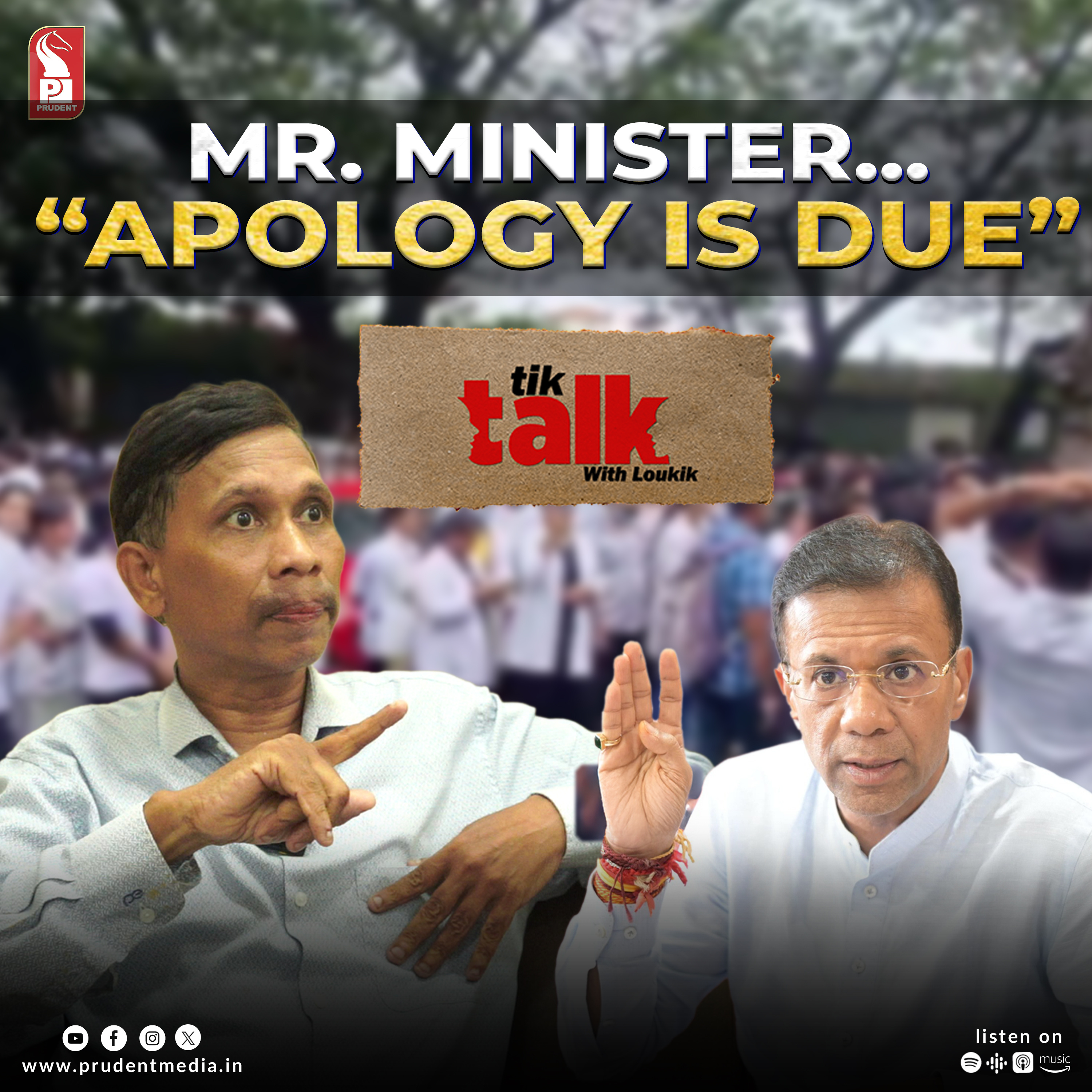 Dr Madhu Ghodkirekar | HOD, Forensic medicine Dept, SGDH Margao | Tik-Talk with Loukik | Prudent | 110625 episode artwork