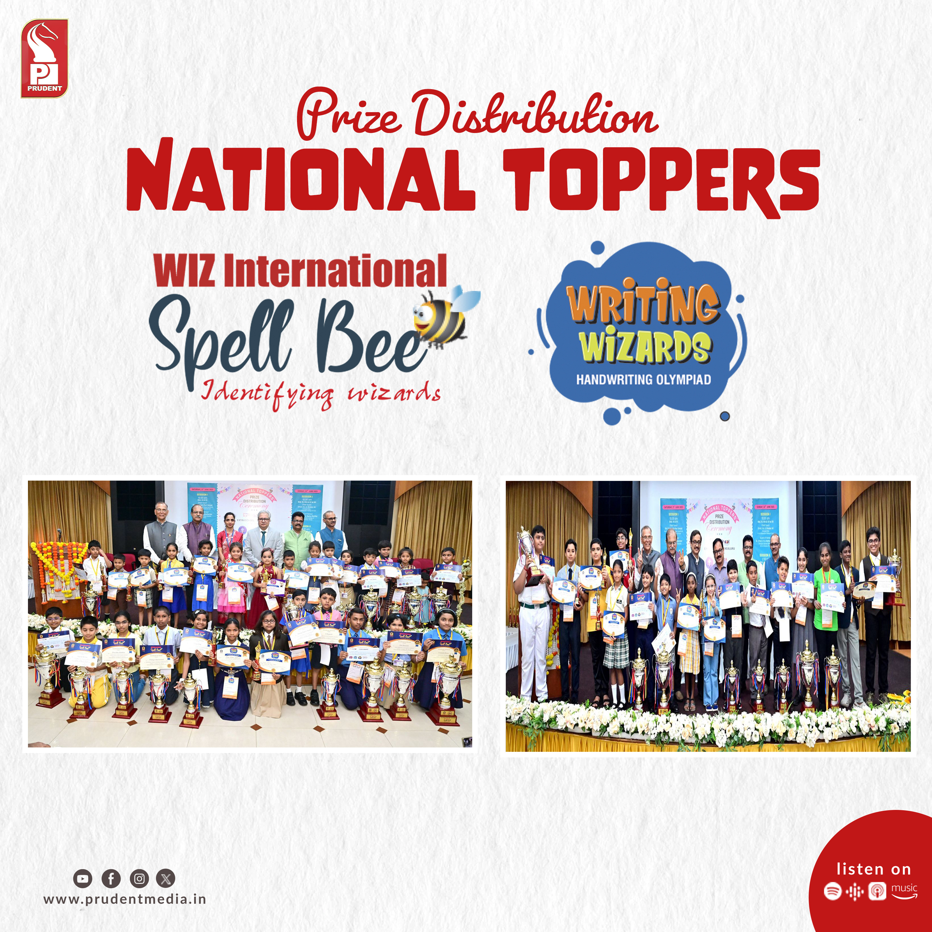 Wiz International Spelling Bee | Handwritiing Competition | National Toppers | Day1 | 290625 episode artwork