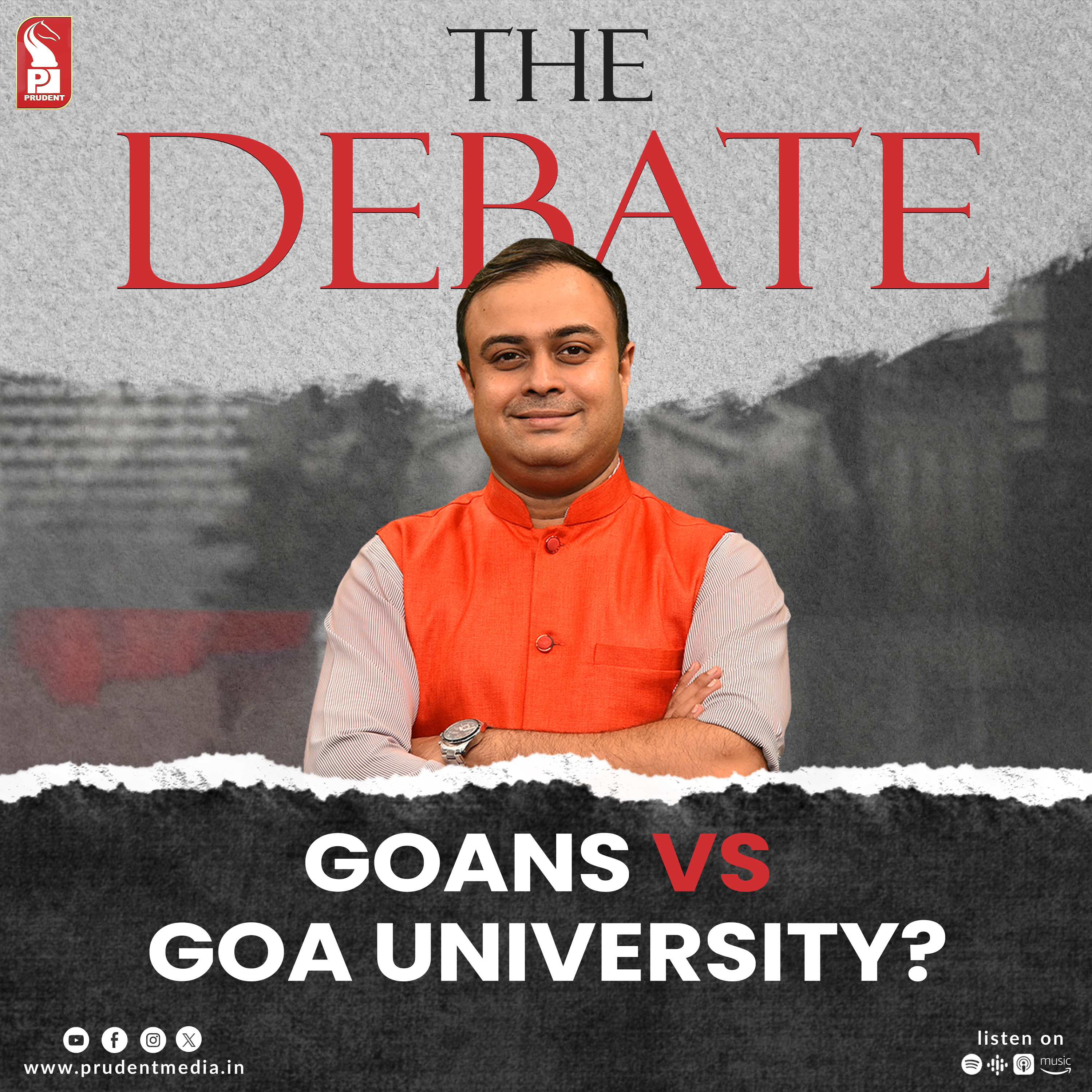 Goans Vs Goa University? | The Debate | Prudent | 110725 episode artwork