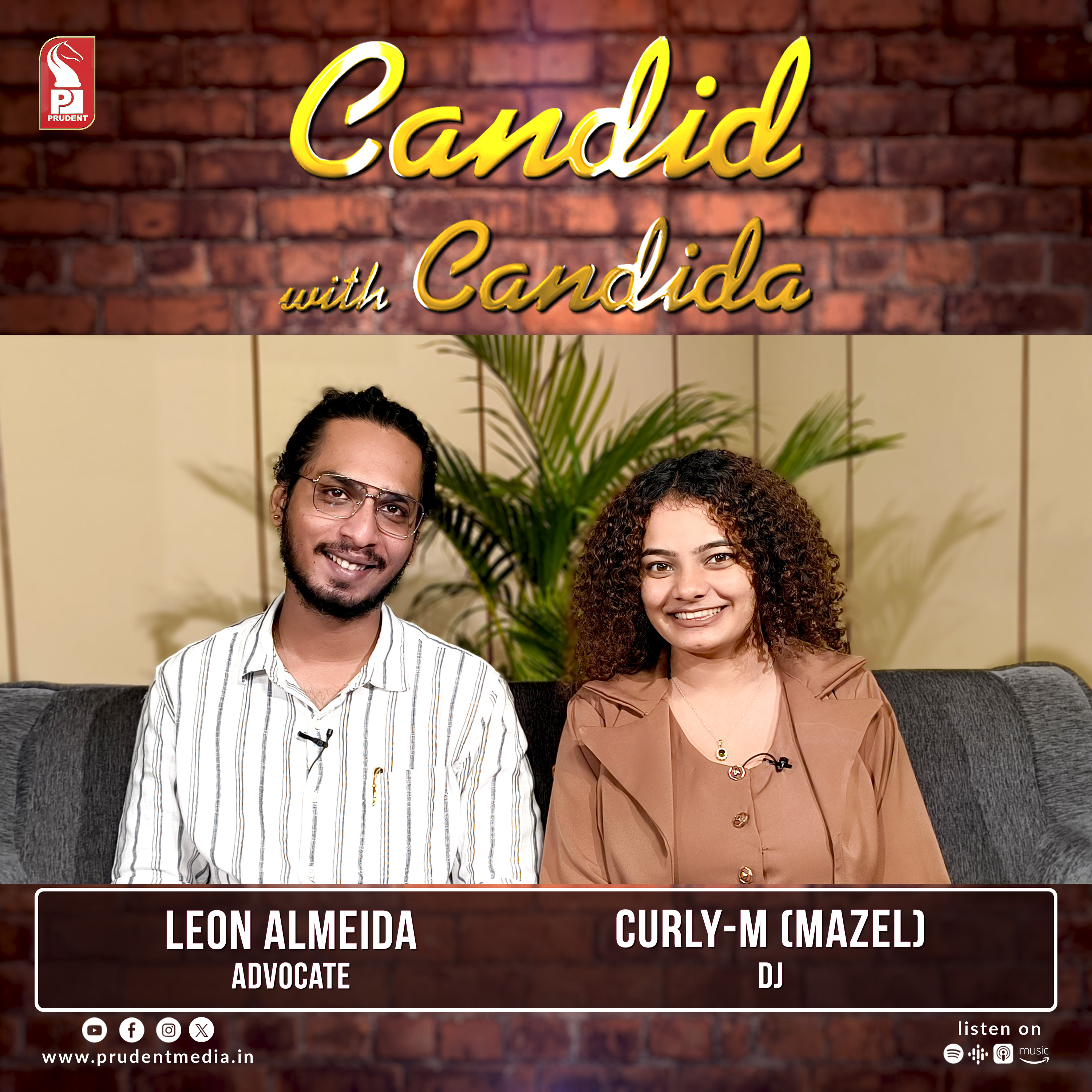 Curly-M (Mazel) | Leon Almeida | Candid with Candida | Ep. 116 | Prudent | 160725 episode artwork